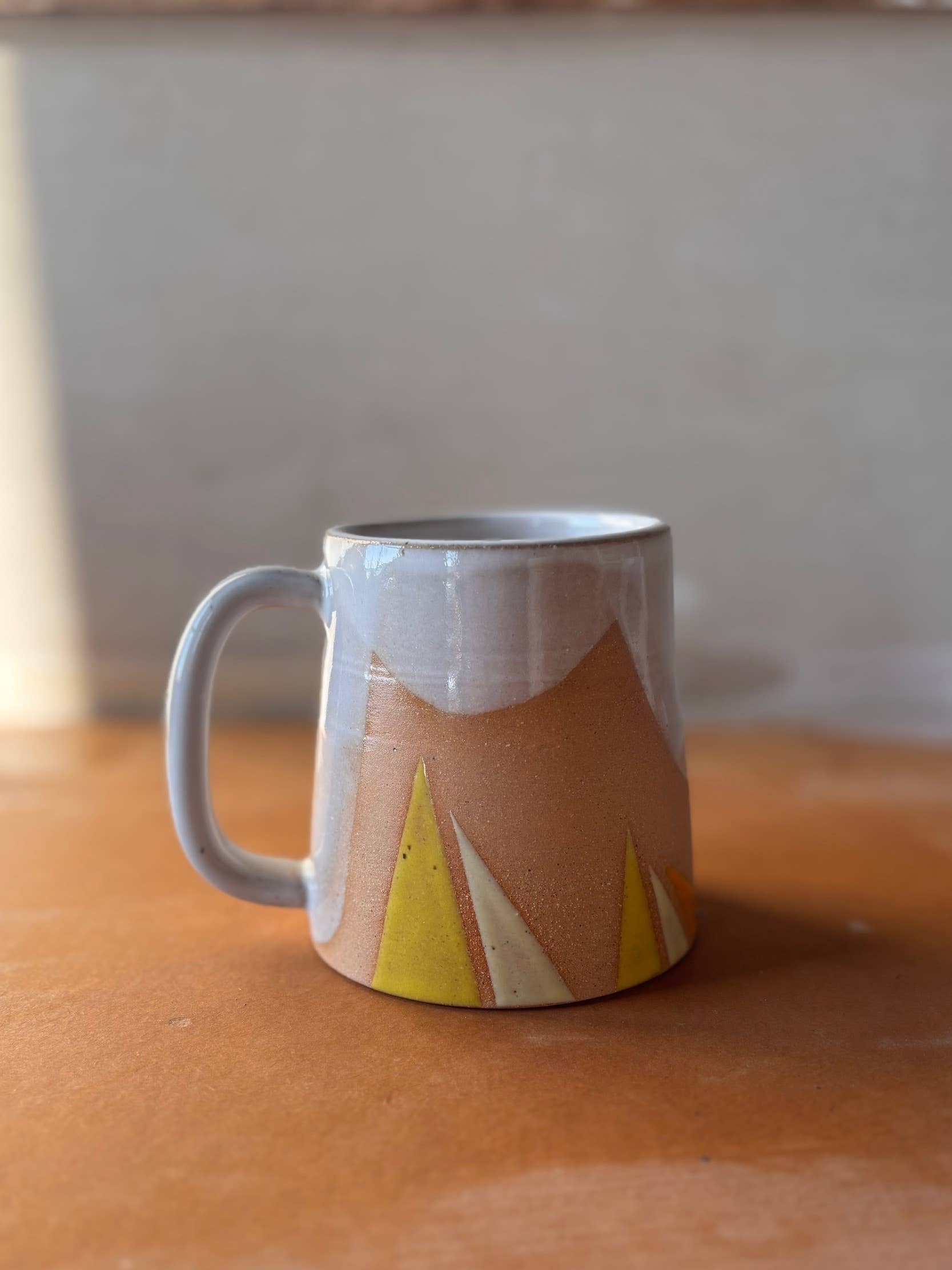 Triangles Geometric Mug