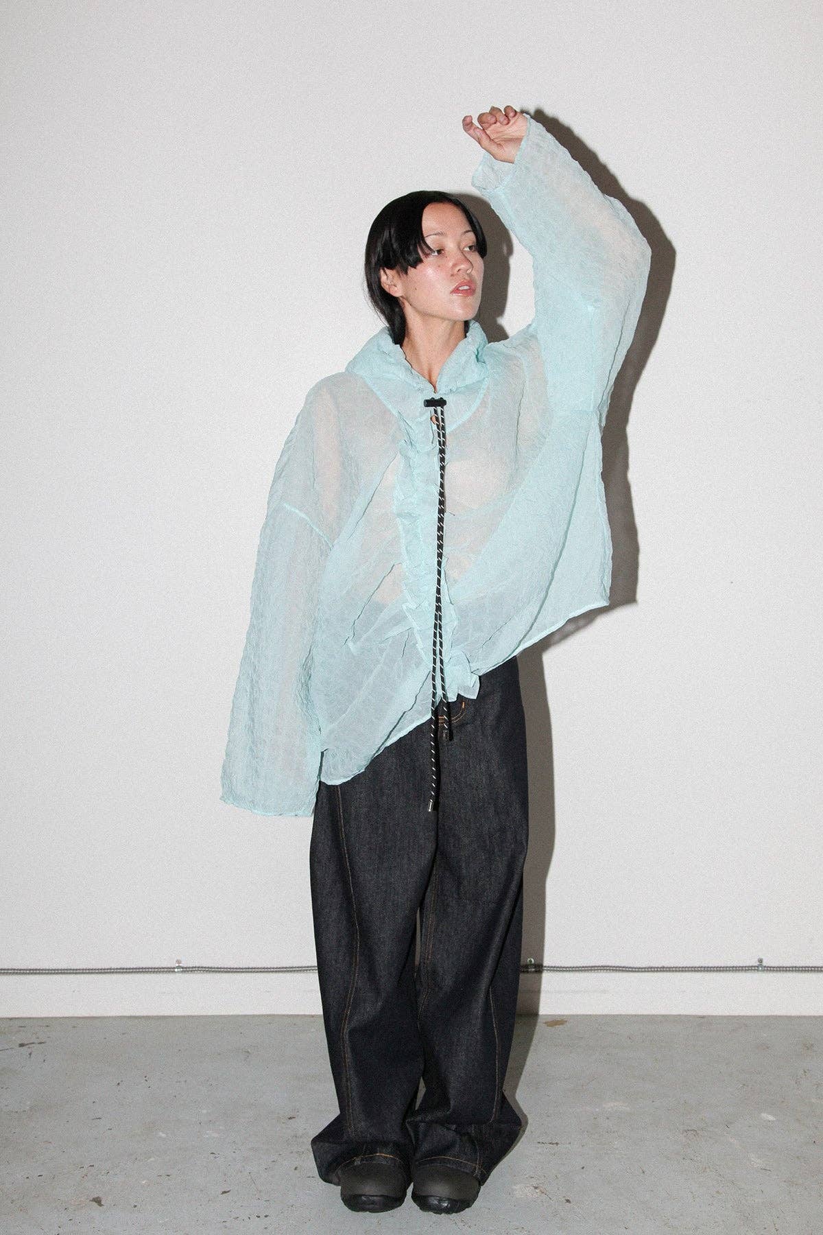 Bubble Organza Hoodie
