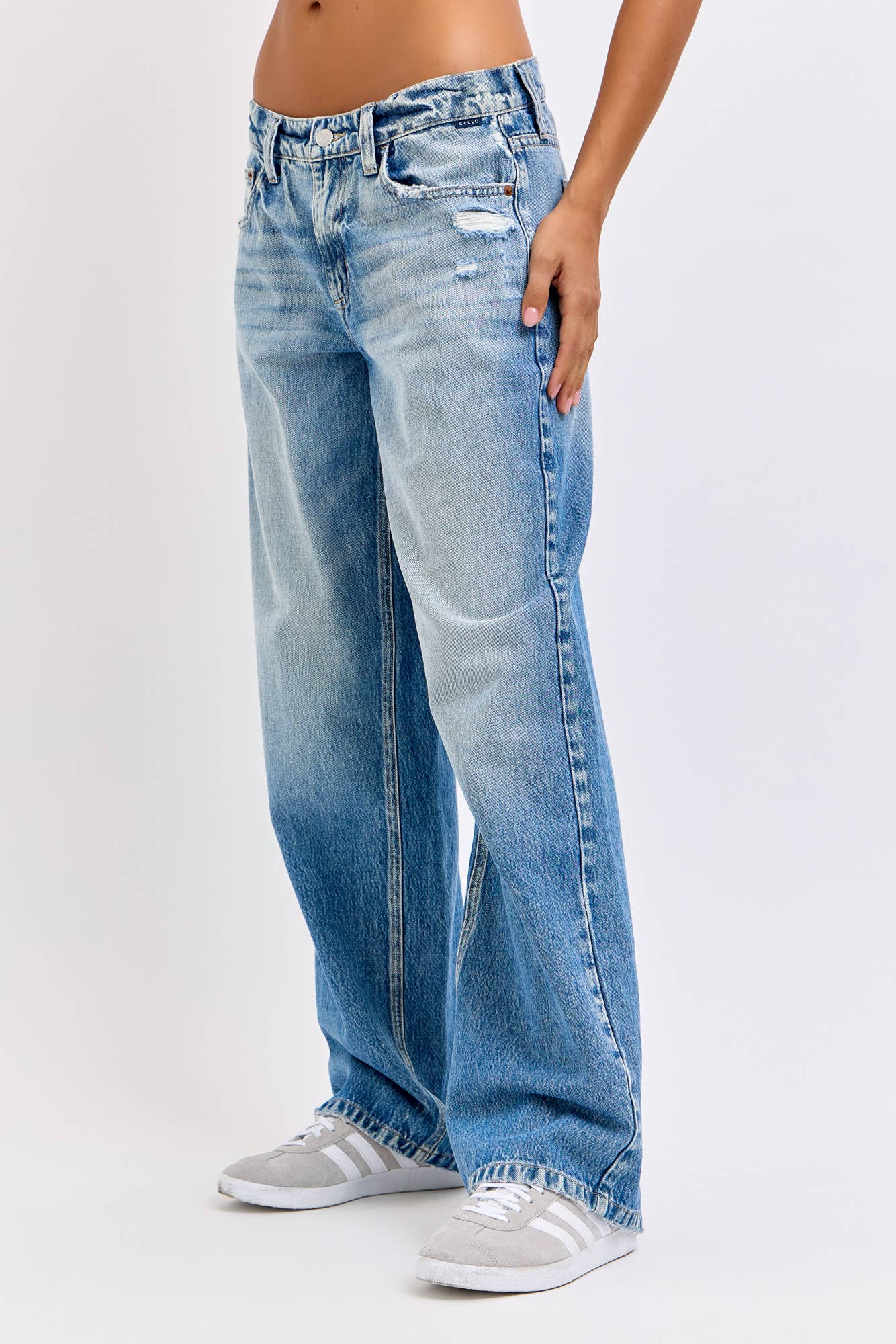 Low Rise Baggy Jean