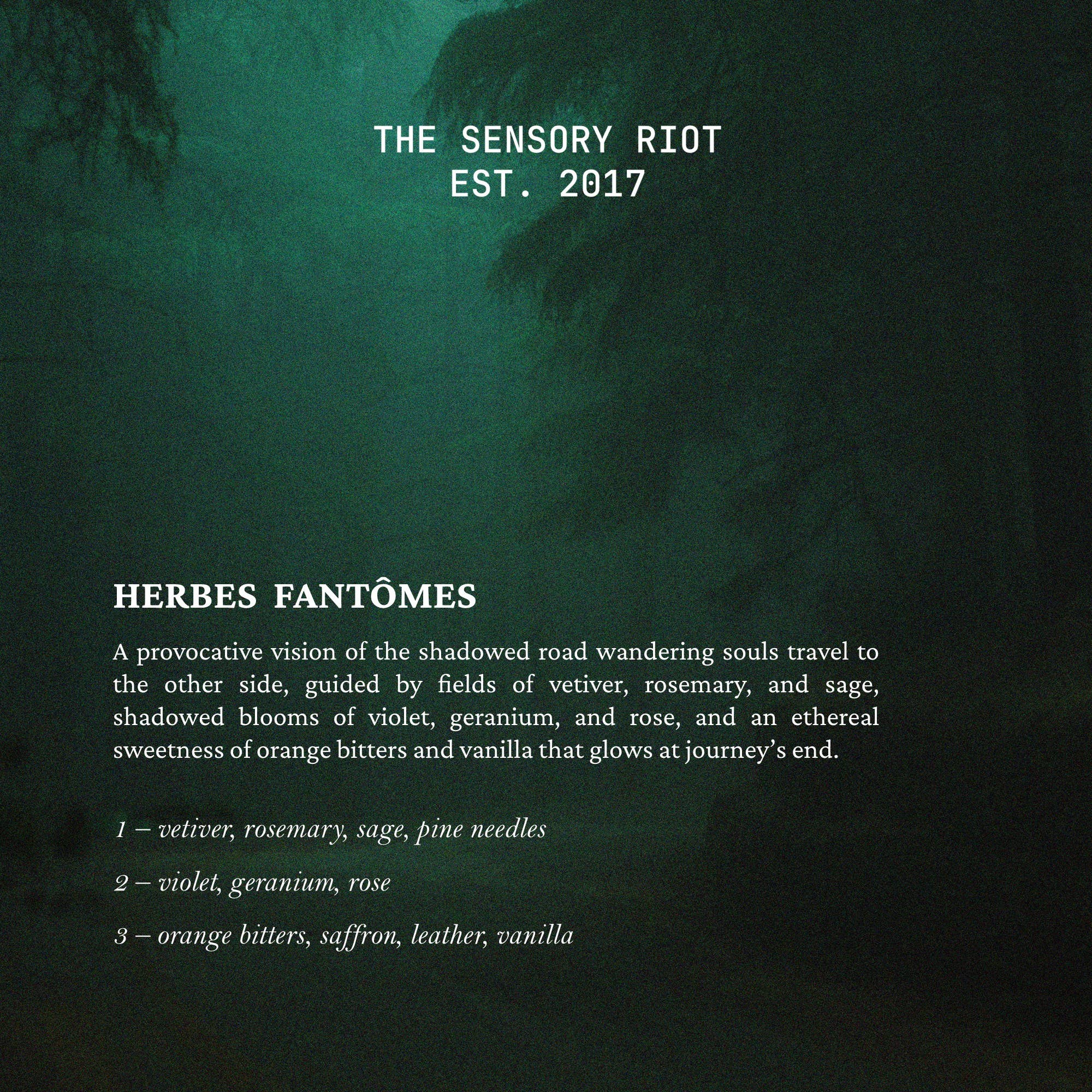 HERBES FANTÔMES Votive by The Sensory Riot