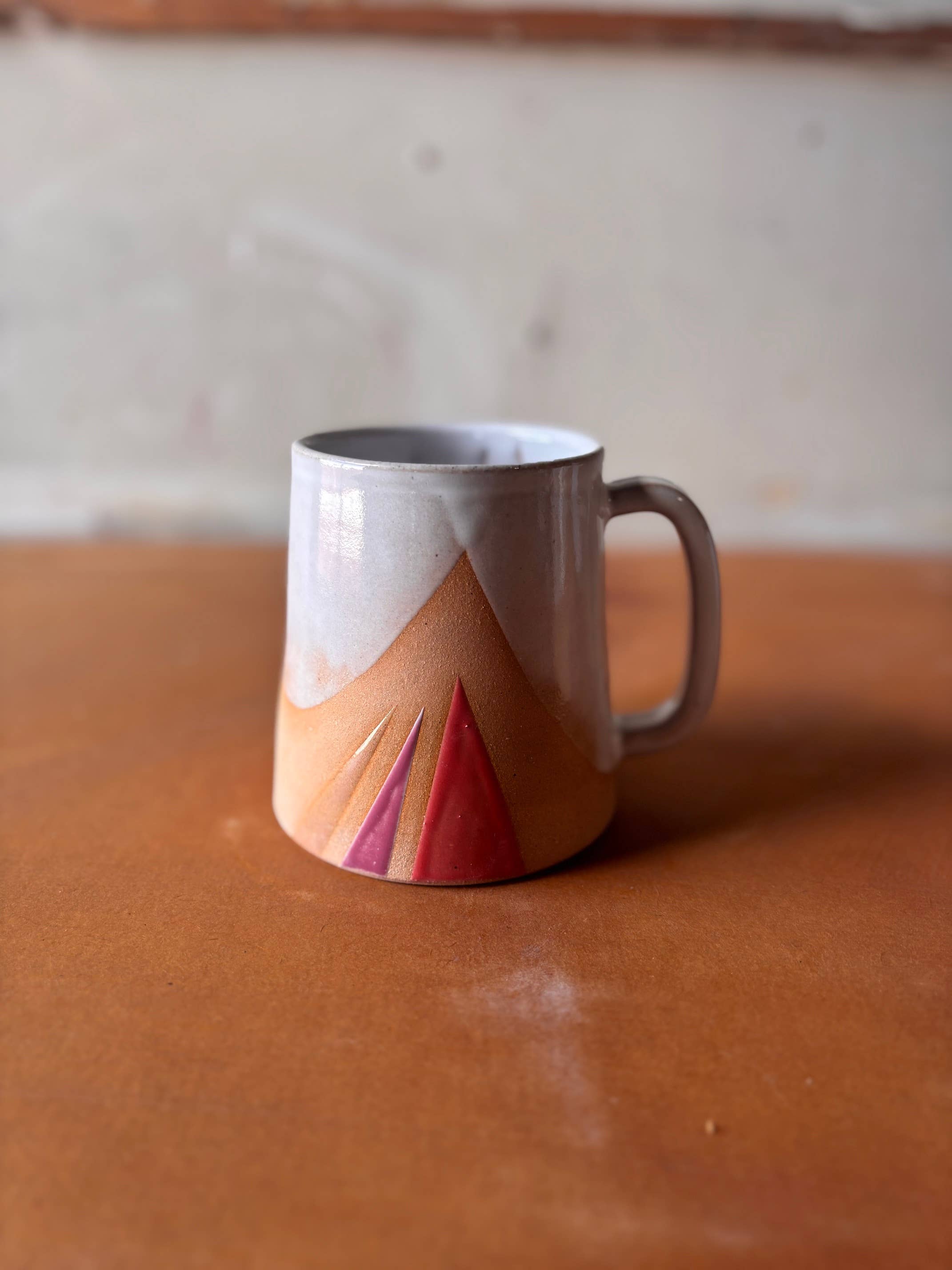 Triangles Geometric Mug