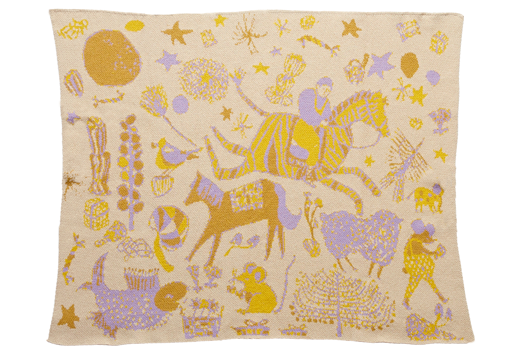 Twinkly Lilac Child's Blanket by Hillery Sproatt