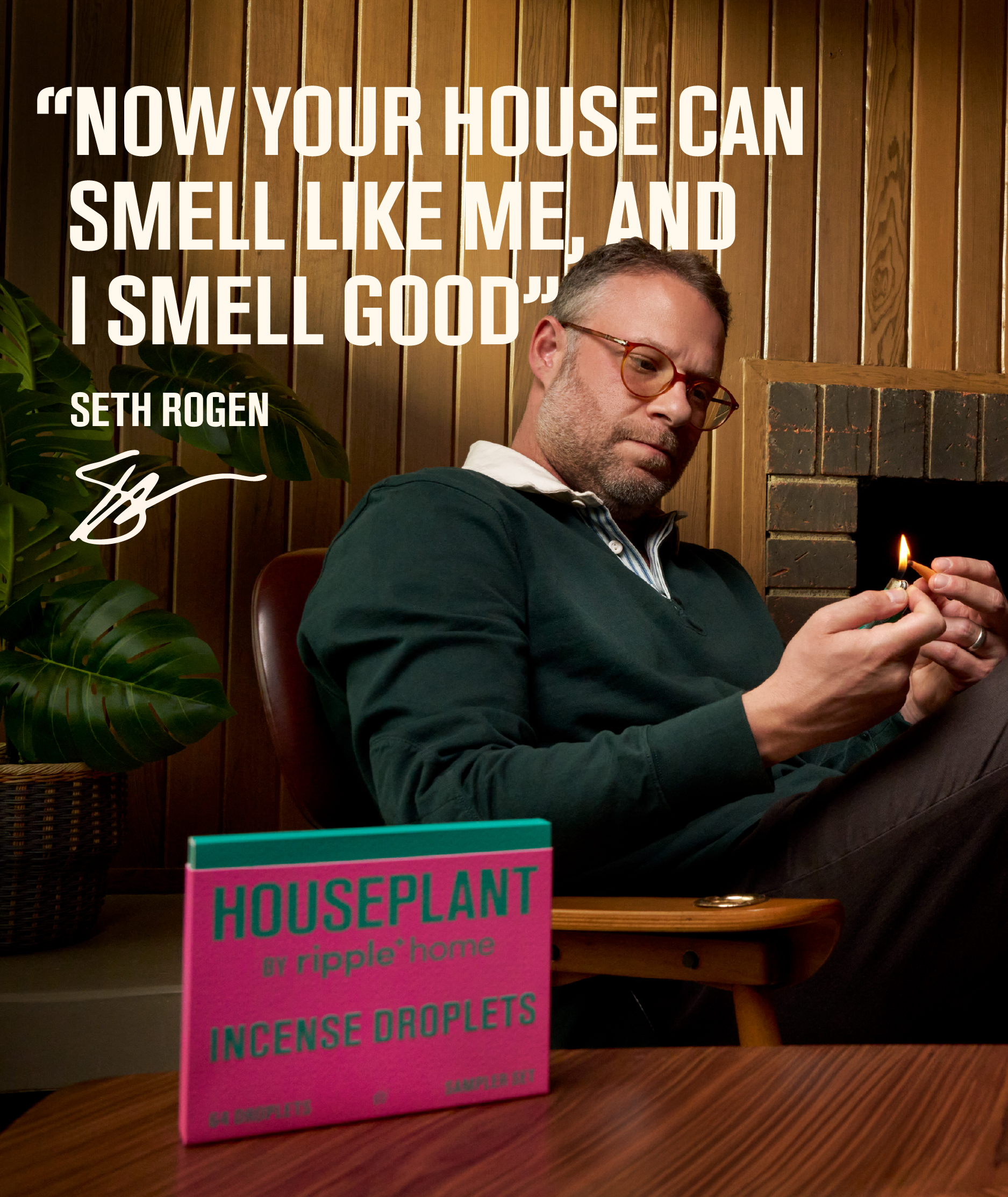 Houseplant Incense Droplets by Seth Rogen + Ripple Home