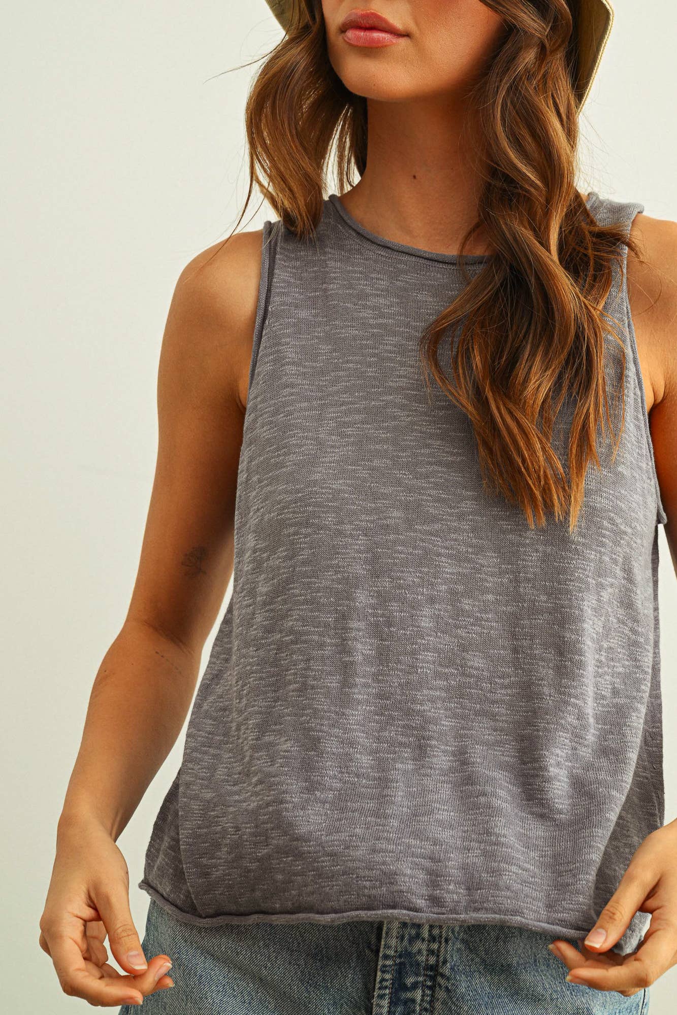 Slub Cotton Tank