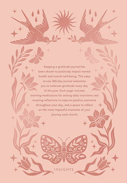 365 Days of Gratitude: A Day and Night Reflection Journal