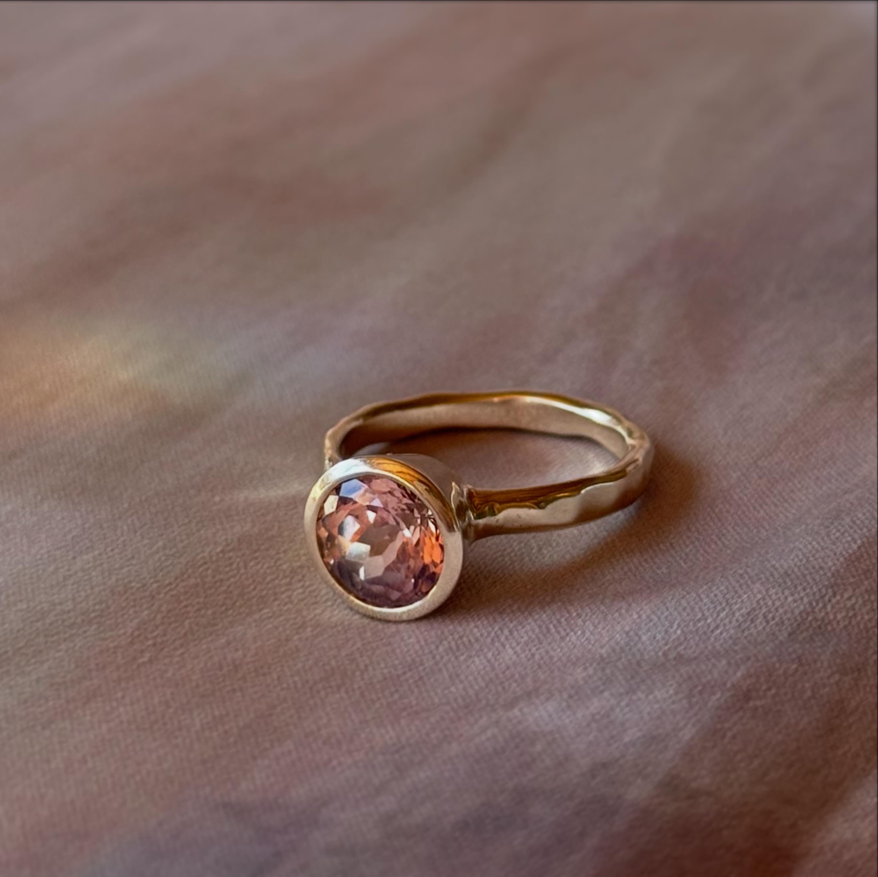 Shakti Purple Sapphire Ring by Moonspun