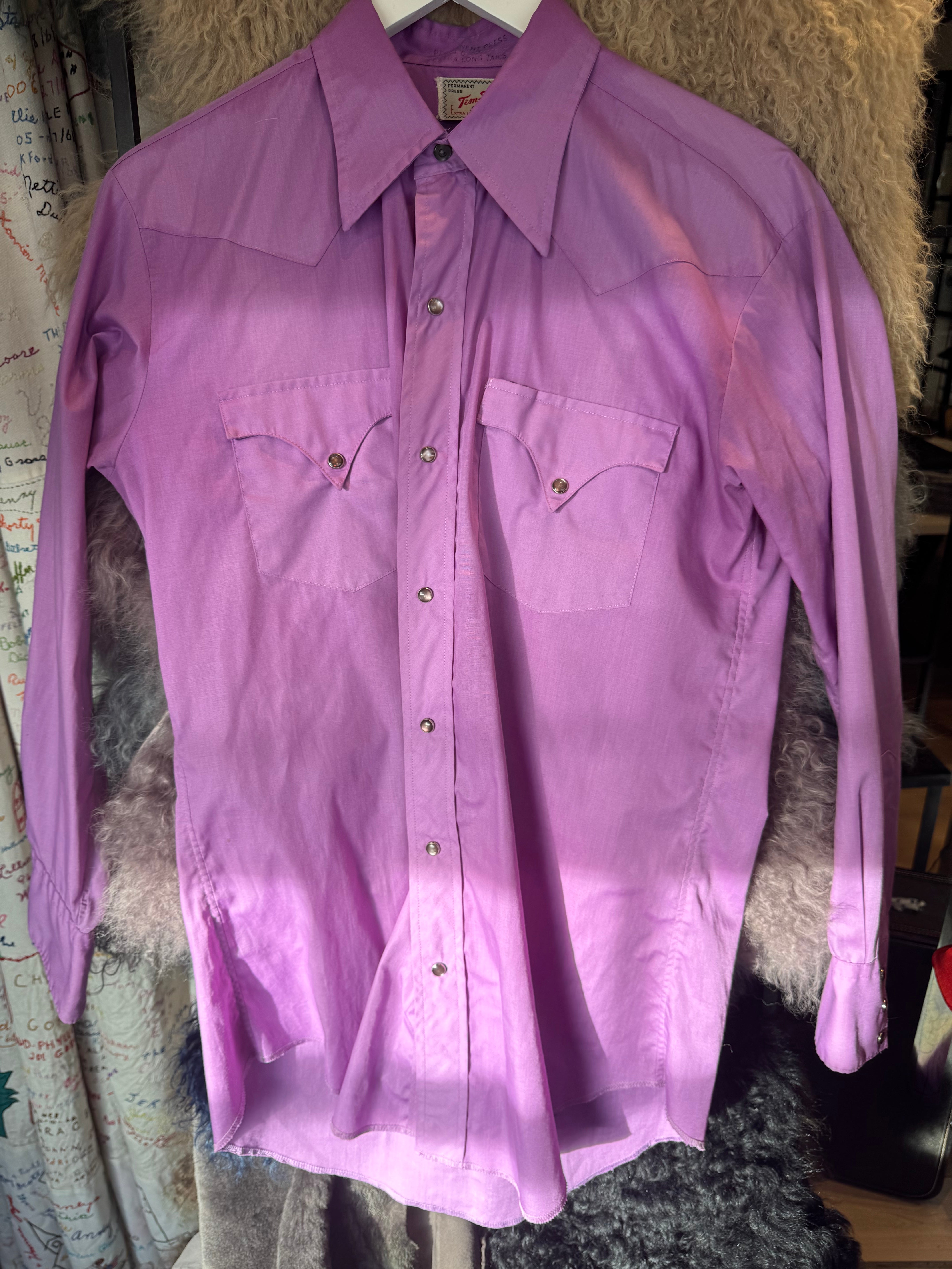 esc. Tem Tex Western Snap Button Shirt