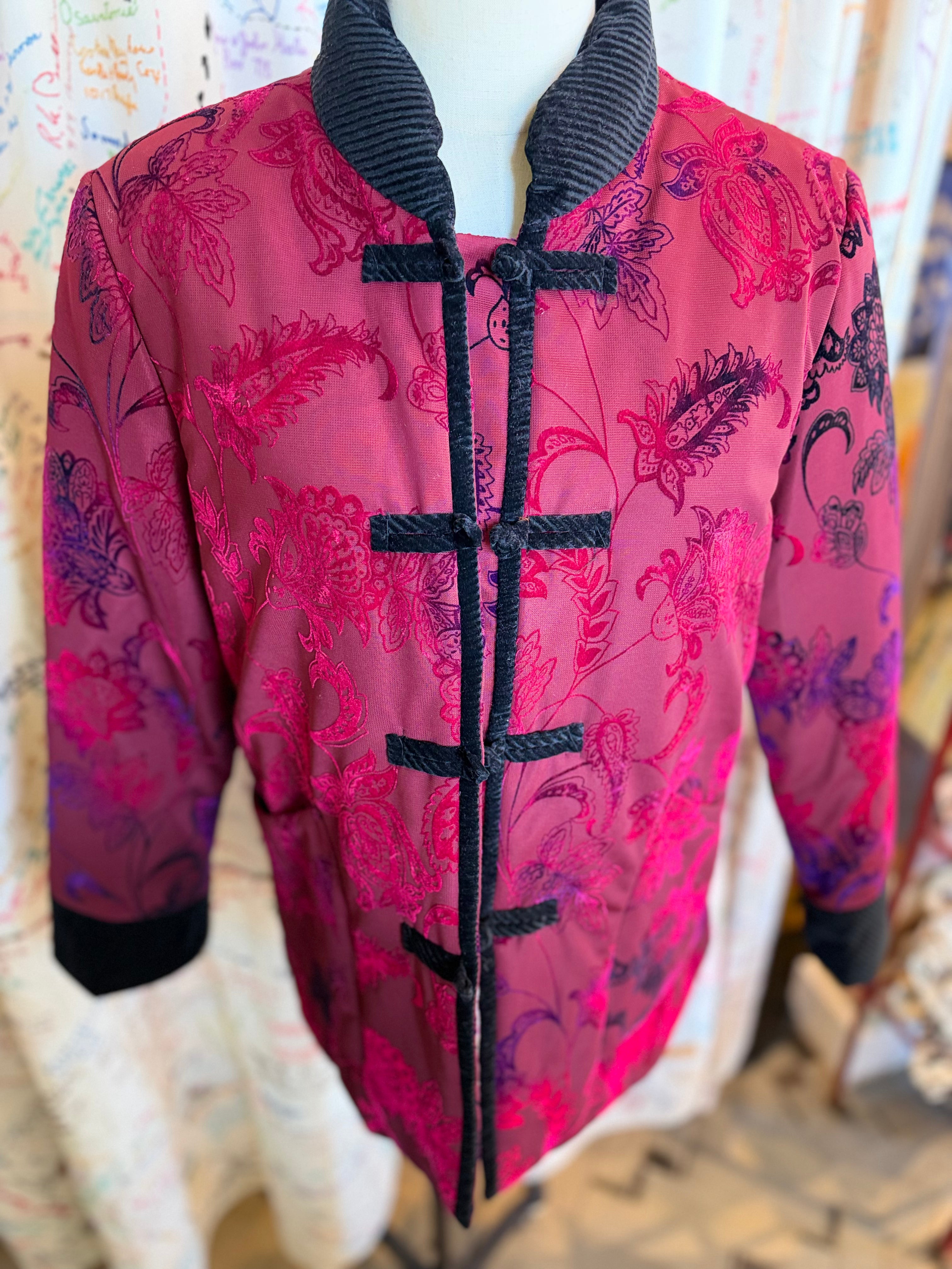 Quilted Jacket + Corduroy Collar
