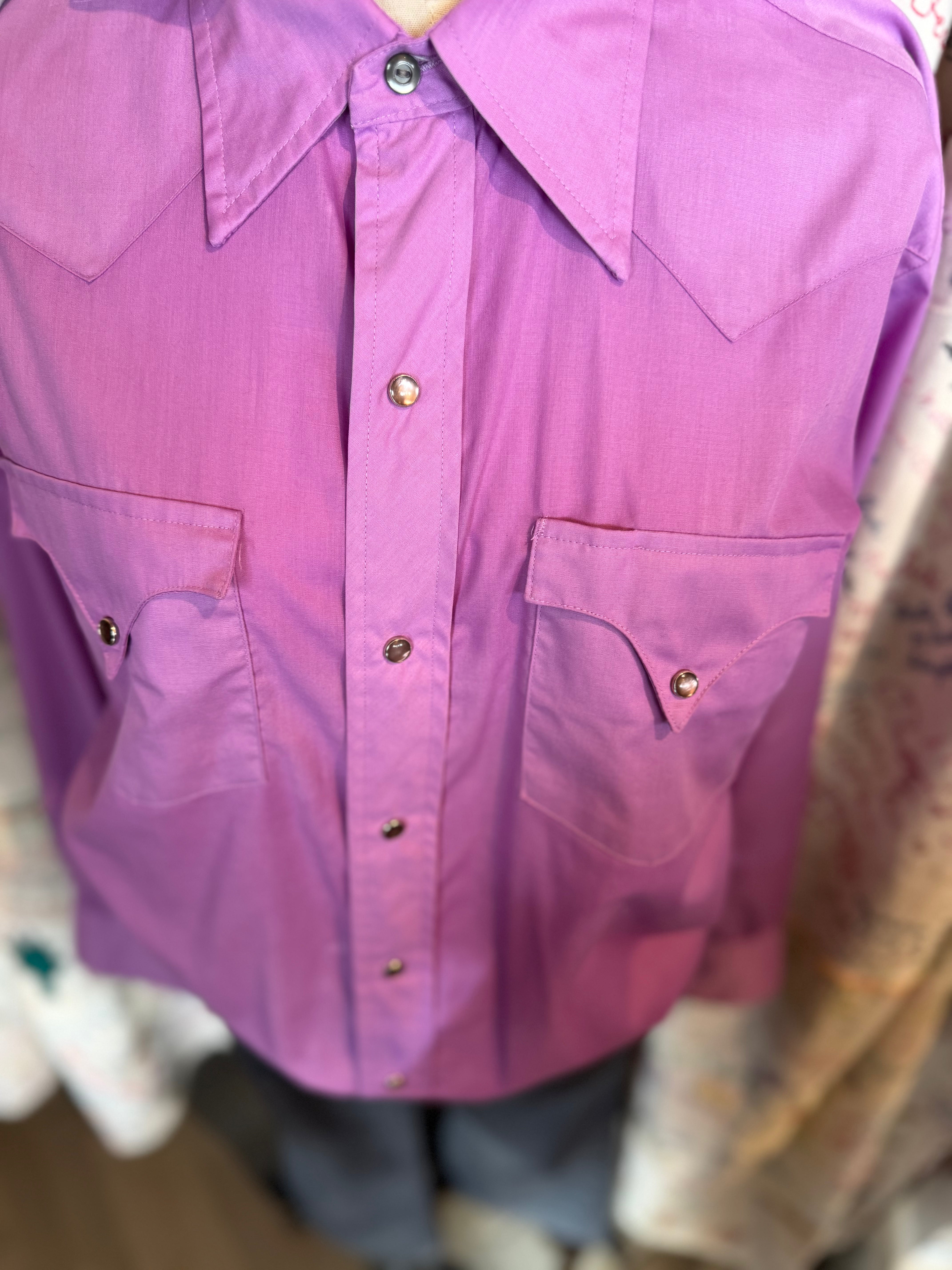 esc. Tem Tex Western Snap Button Shirt