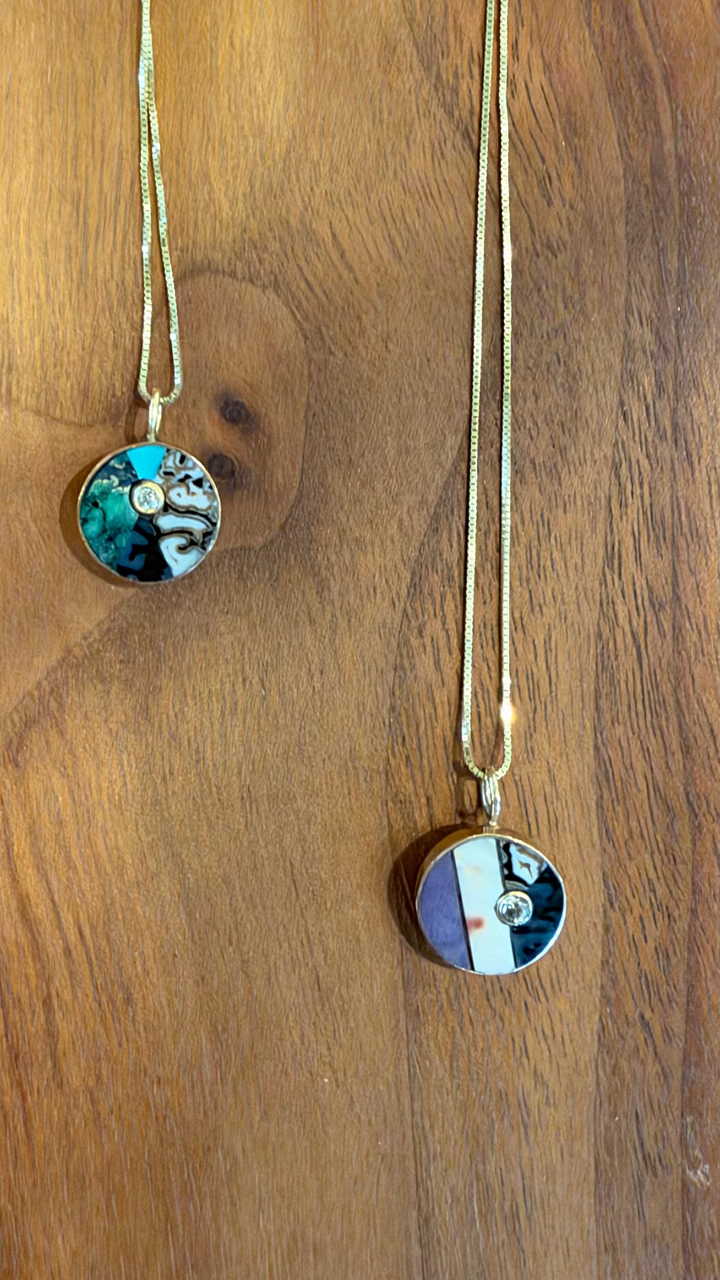 MOSAIC NECKLACE #2 by Young In The Mountains