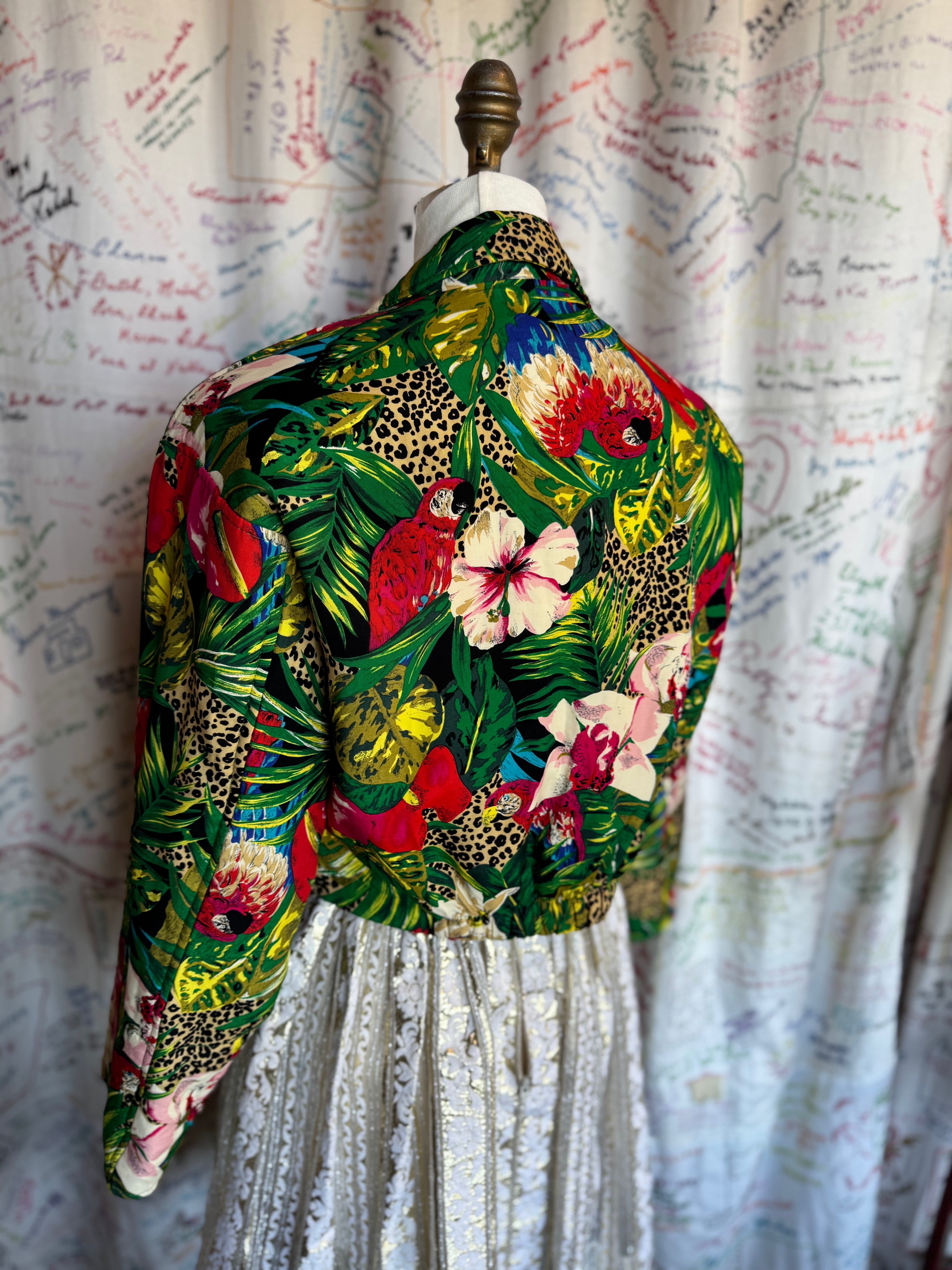 Jungle Print Bolero Jacket by Carol Anderson Collection