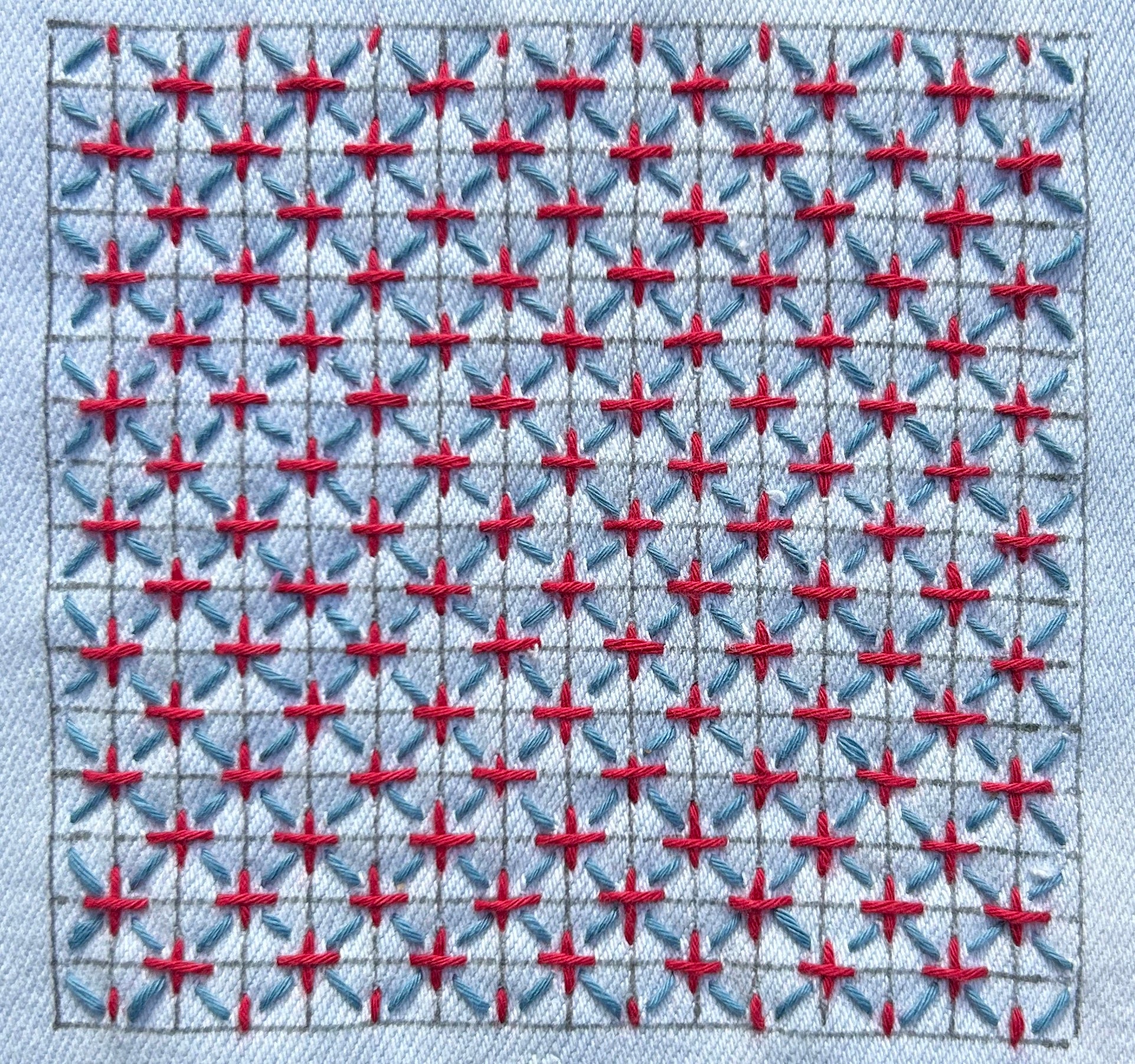 Sashiko Workshop with Nanci Hill Feeney #2