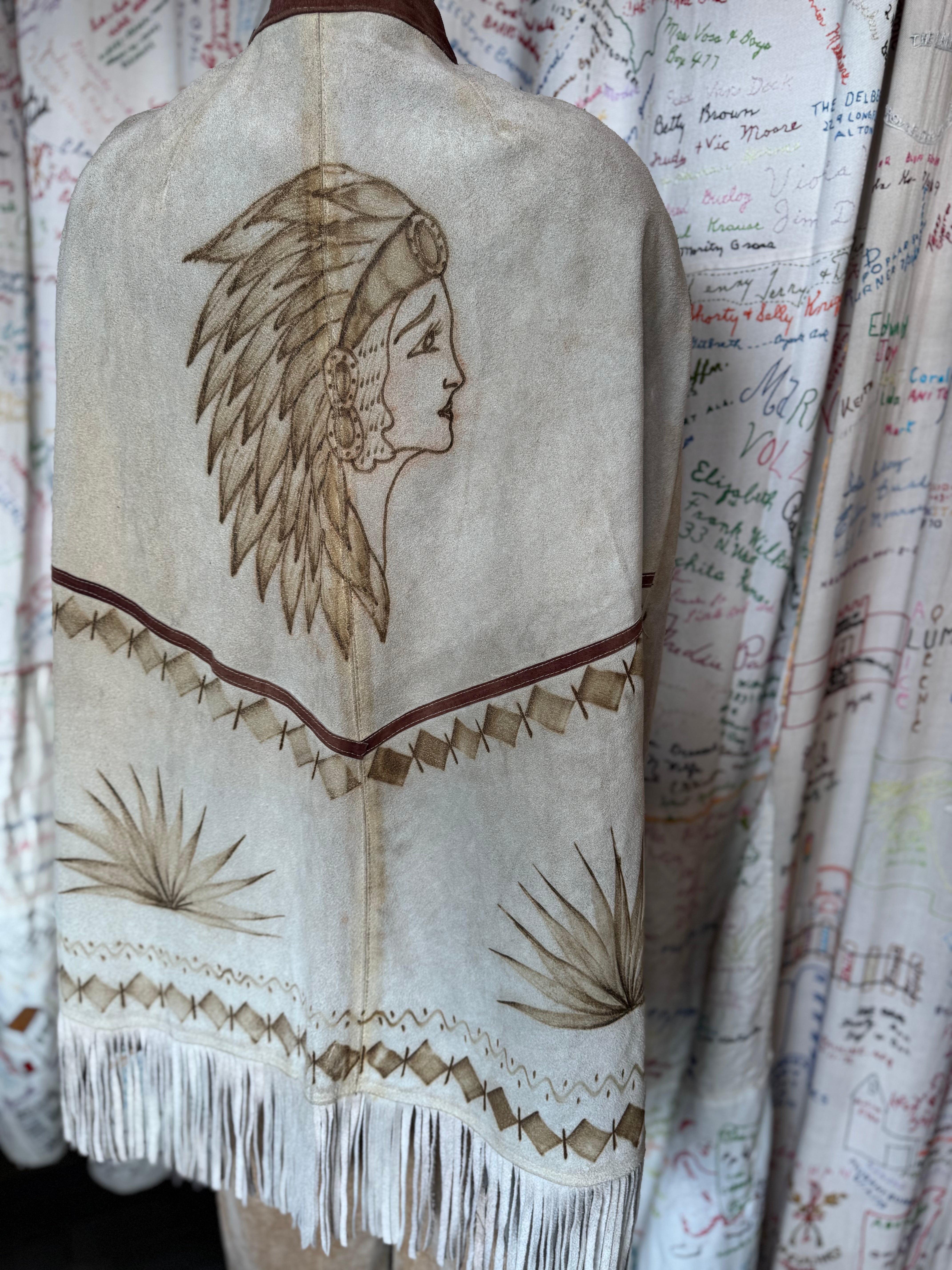 esc. Ram, Indian Princess & Agave Poncho