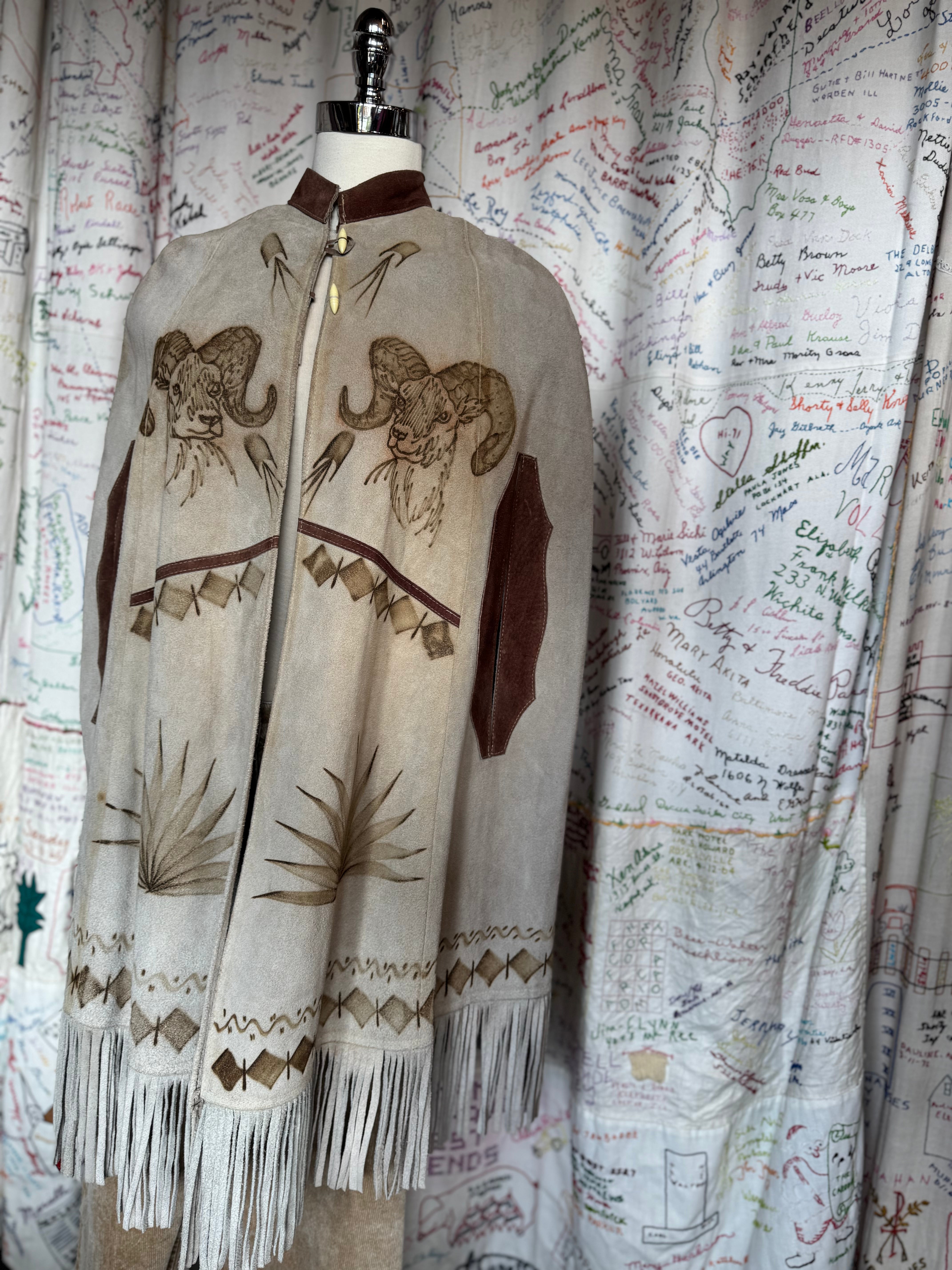 esc. Ram, Indian Princess & Agave Poncho