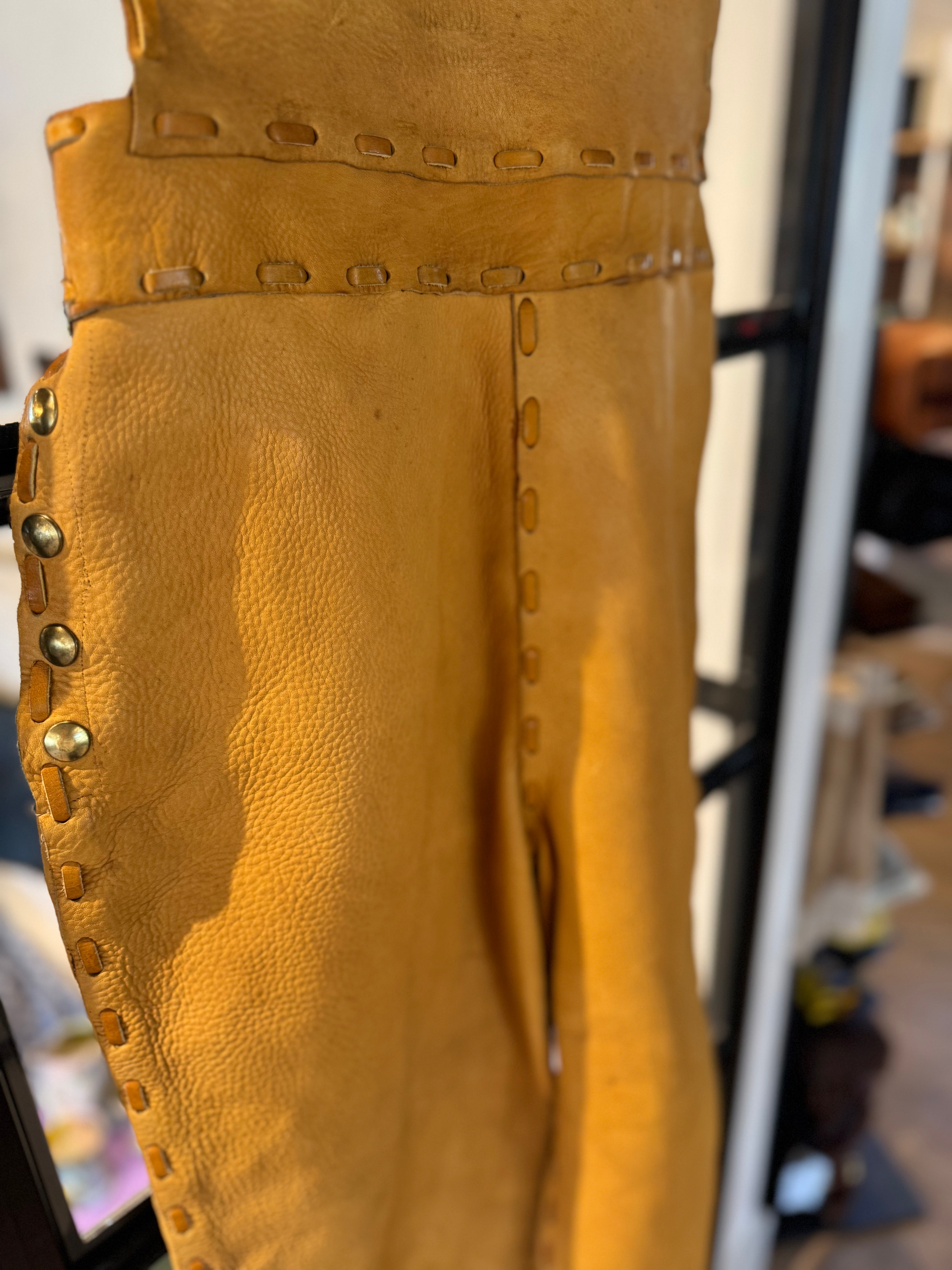 esc. Elk Skin Handmade Coveralls