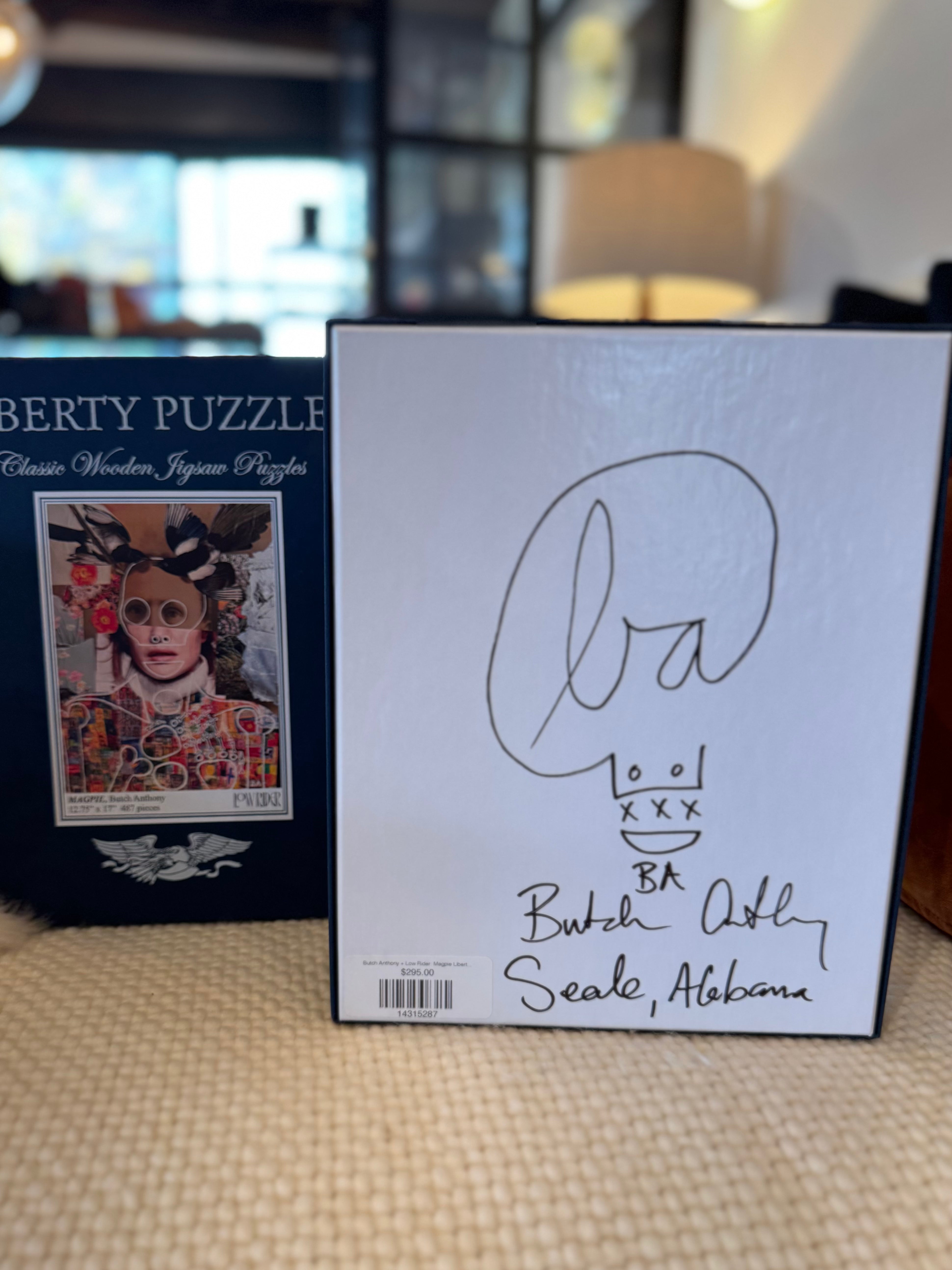 Butch Anthony + Low Rider: Magpie Liberty Puzzles