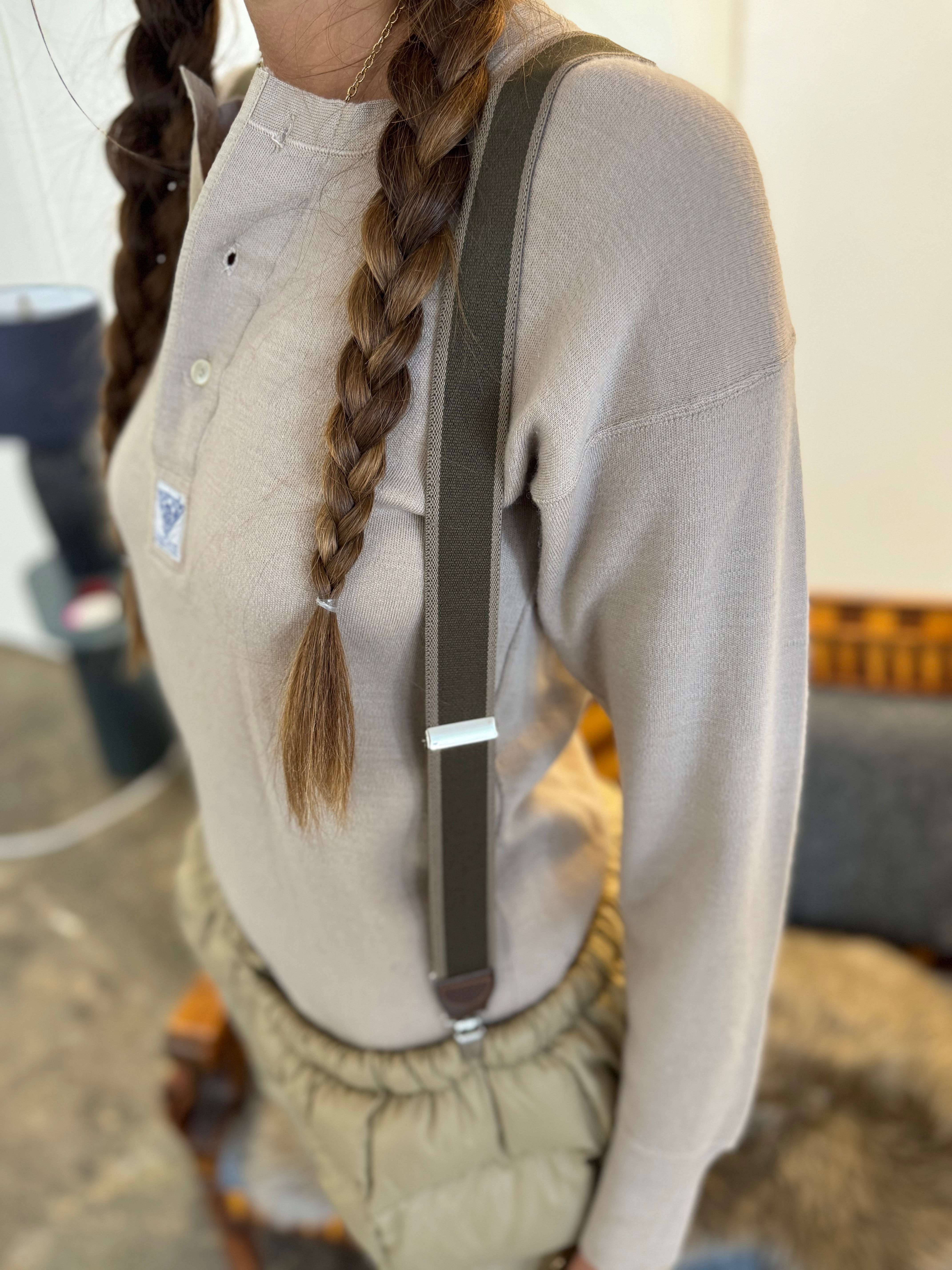 Vintage Italian Pura Lana Henley