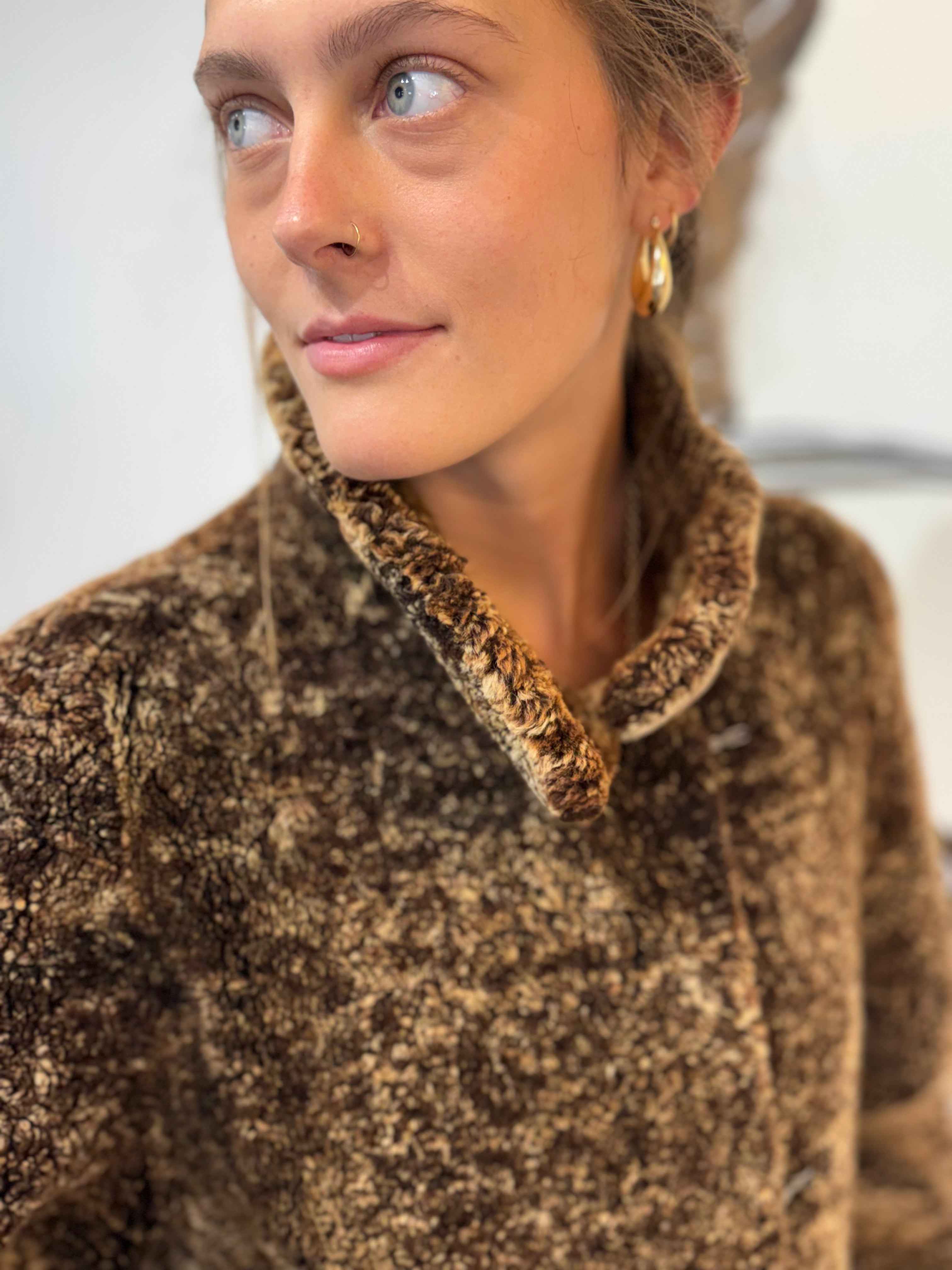 Full Length Shearling Coat