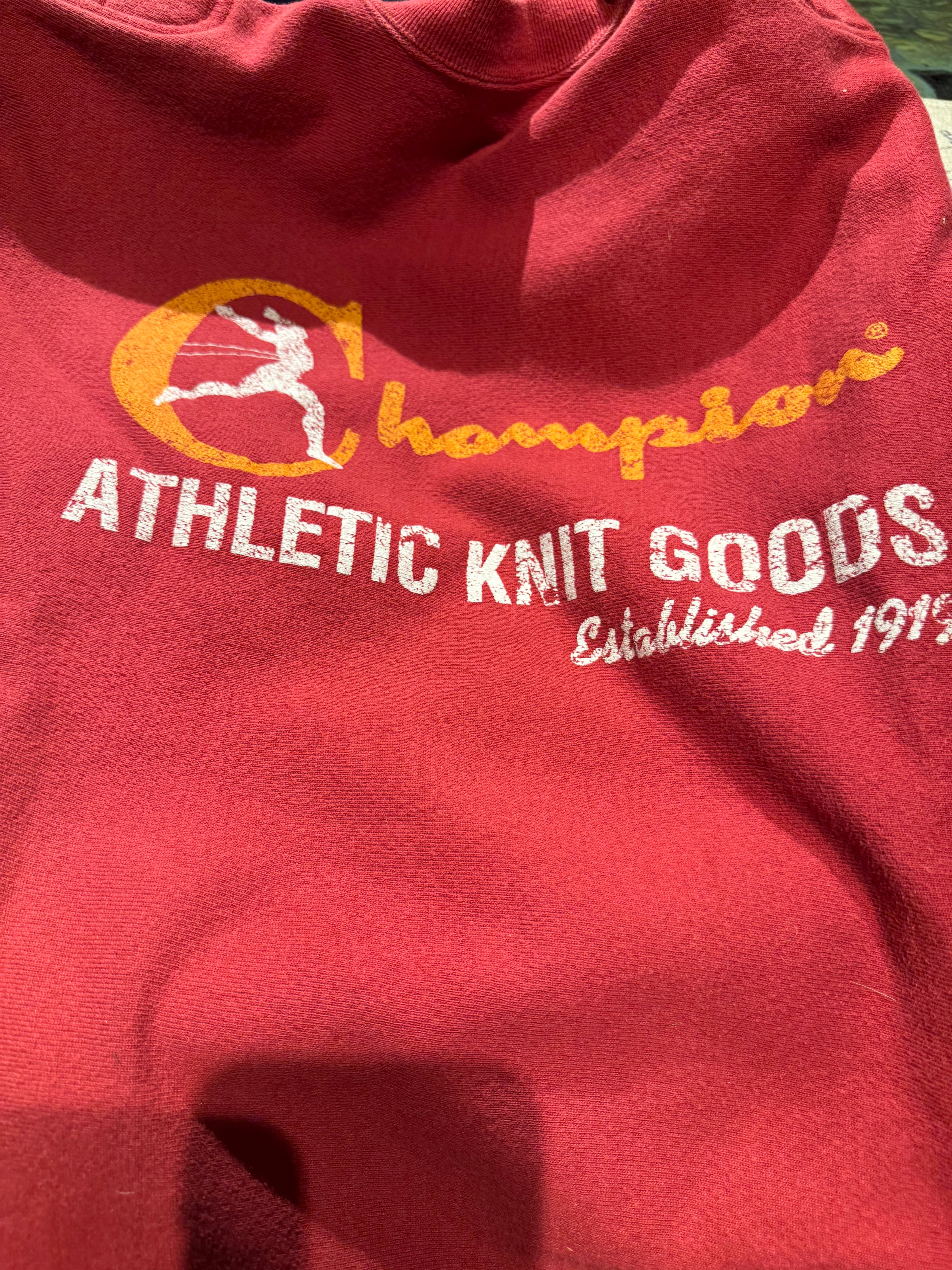 Champion Athletic Knit Goods Sweatshirt 90's