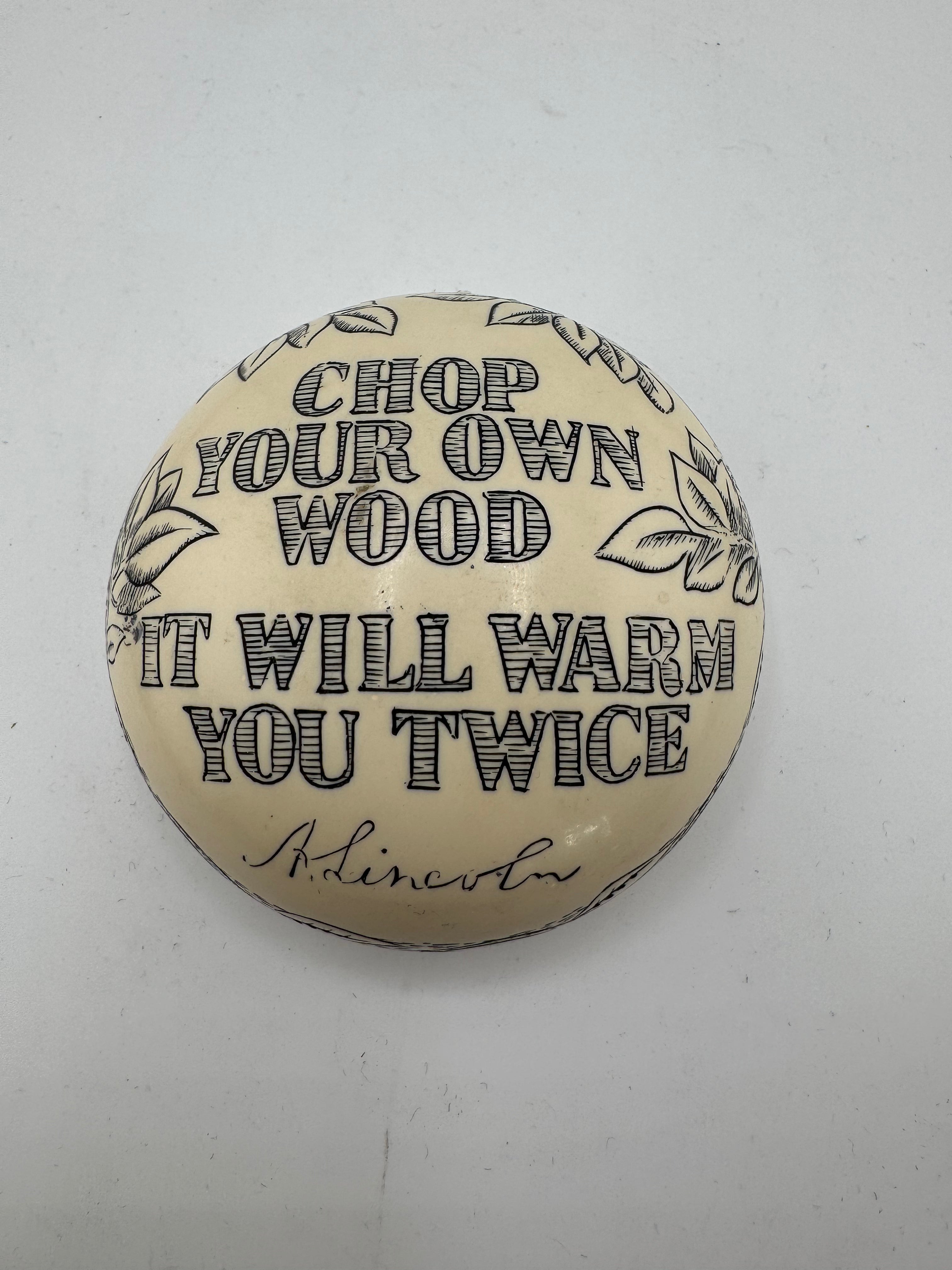 Vintage English Paper Weights