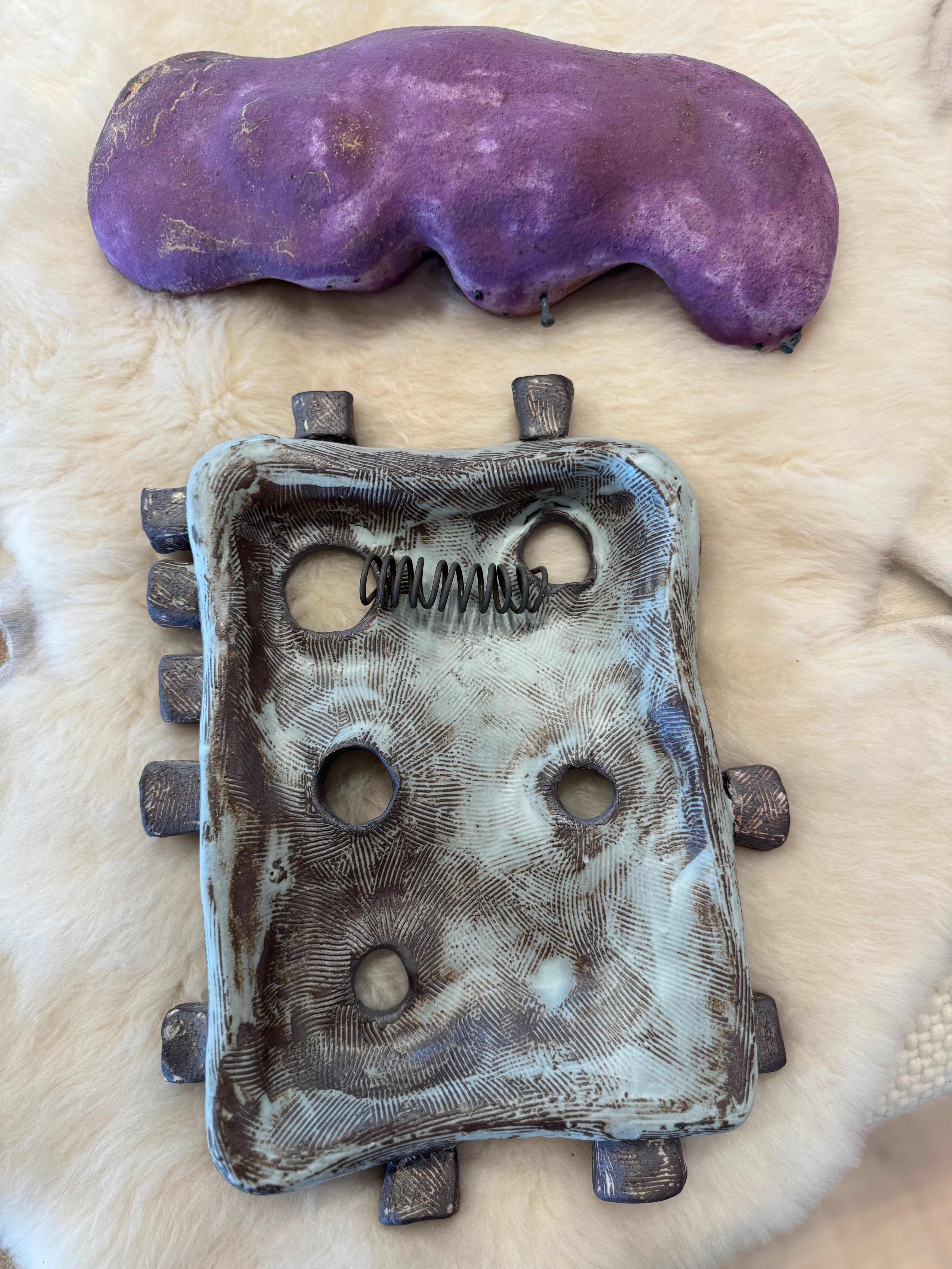 Mountain + Purple Cloud by Margaret Josey Parker