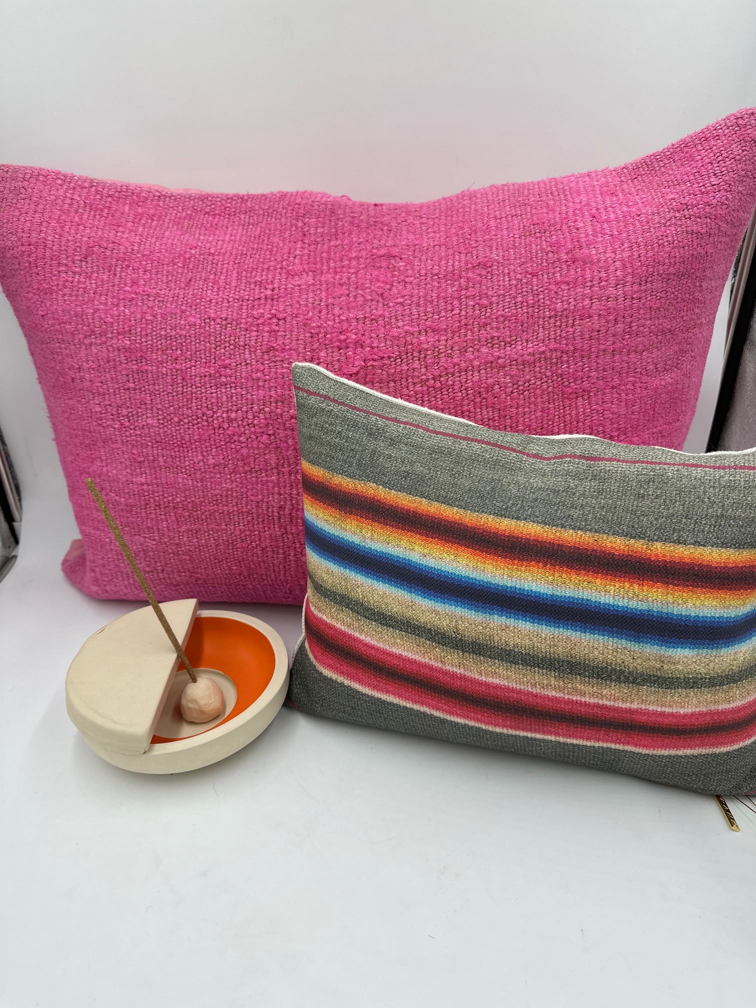 Hot Pink Kilim Pillow