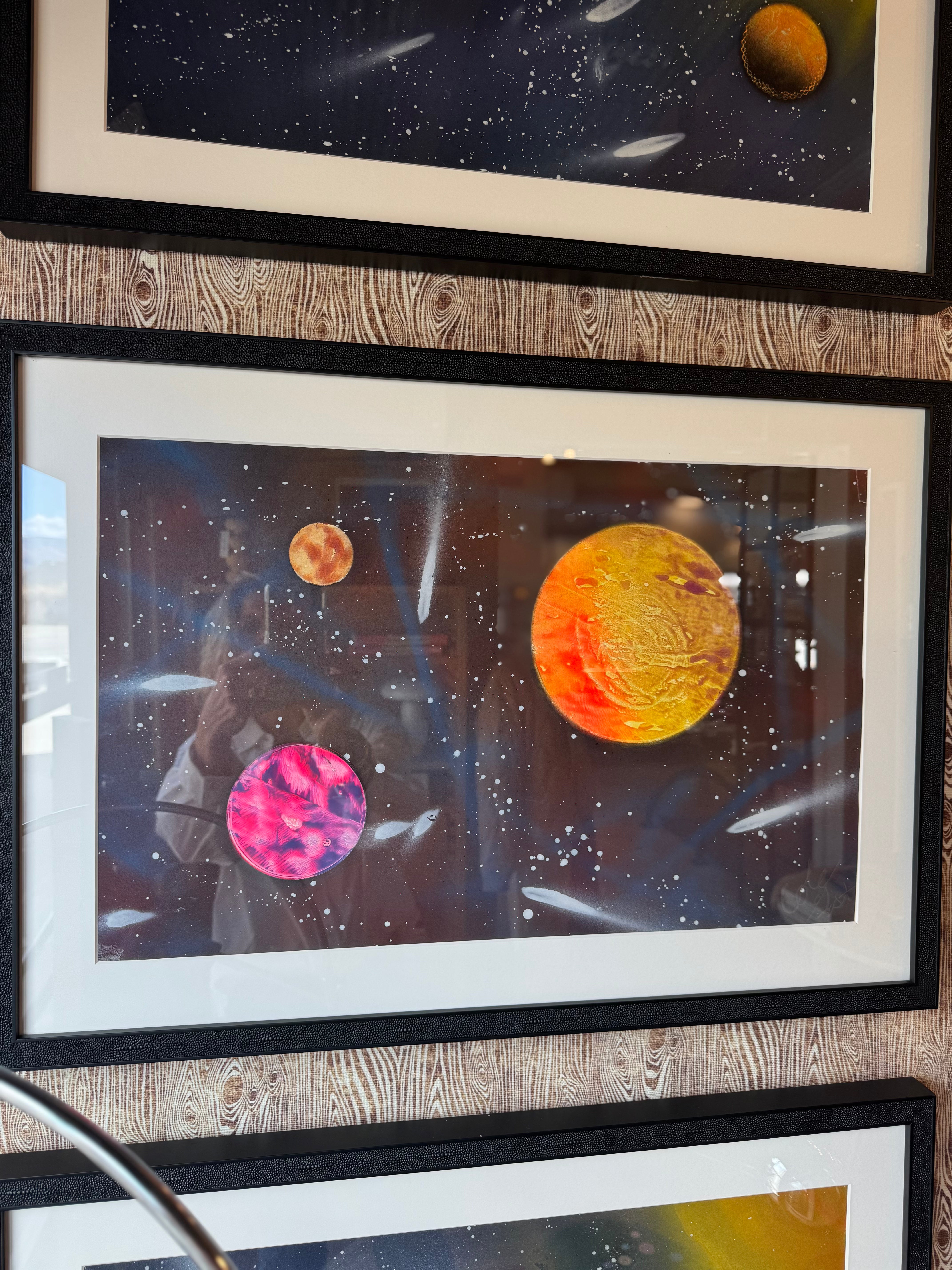 Collaborative Orbit Art by Nelson-Atkins Museum Students