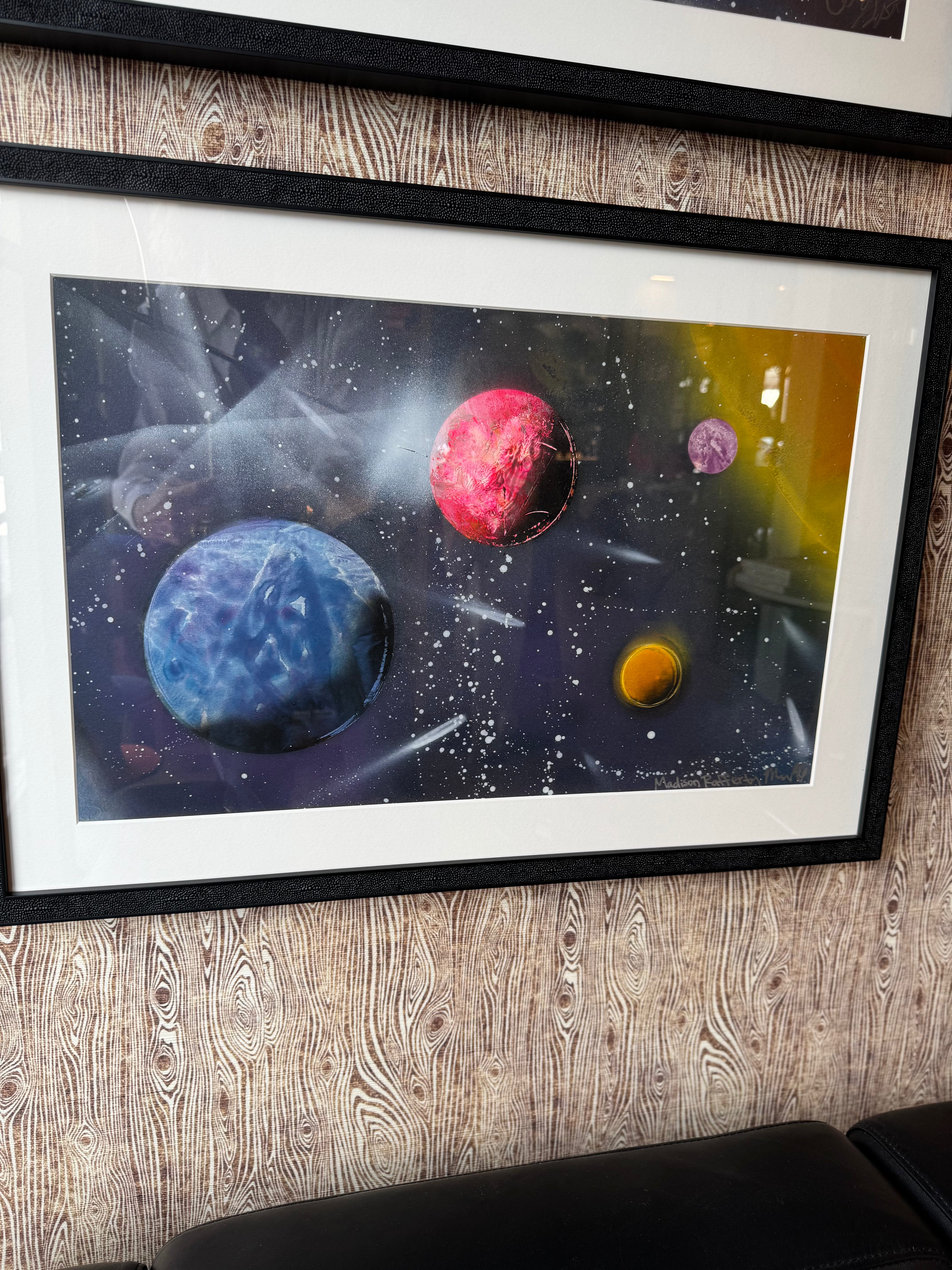 Collaborative Orbit Art by Nelson-Atkins Museum Students