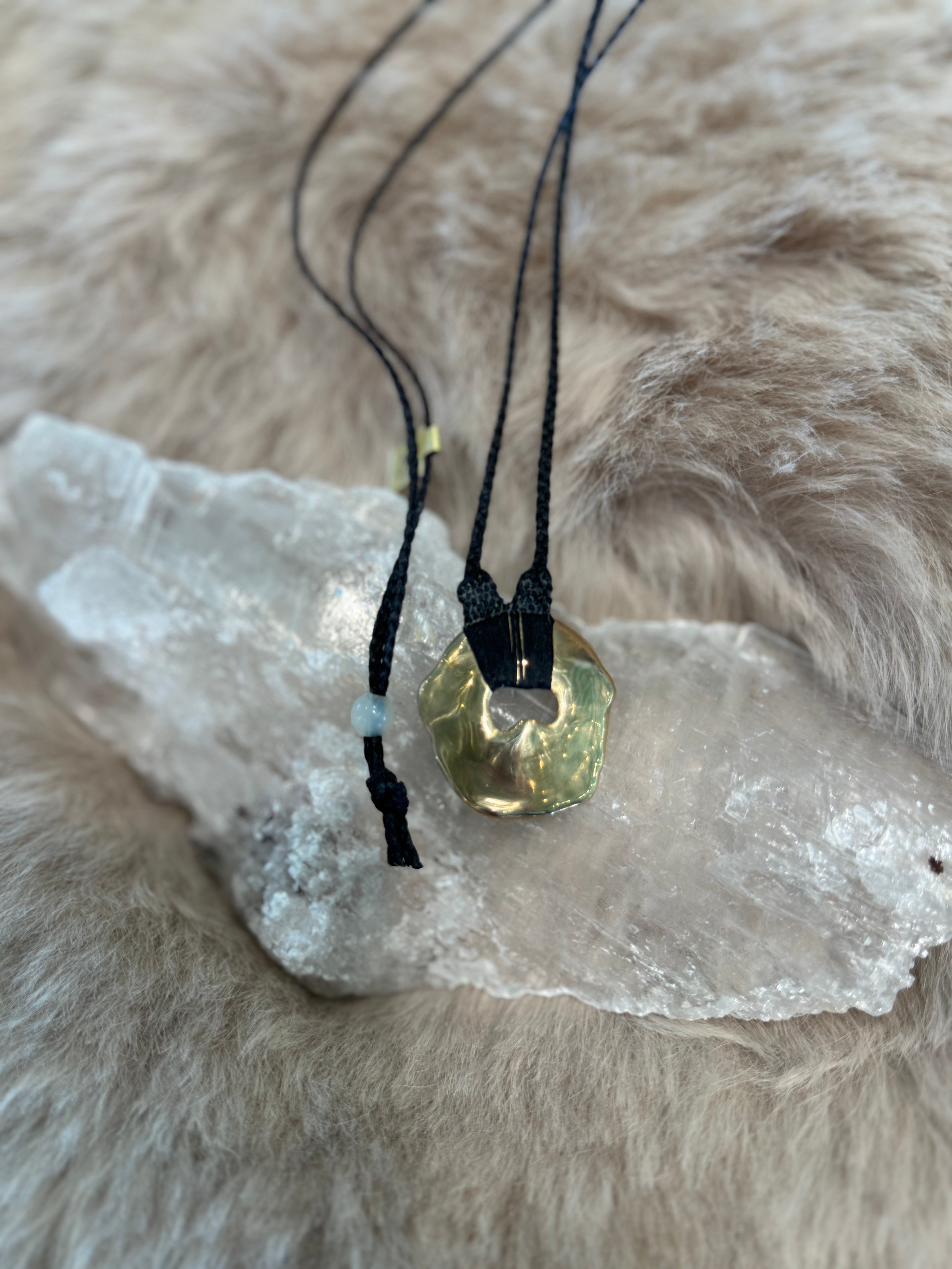 Bronze Casting Necklace by Carina Schott