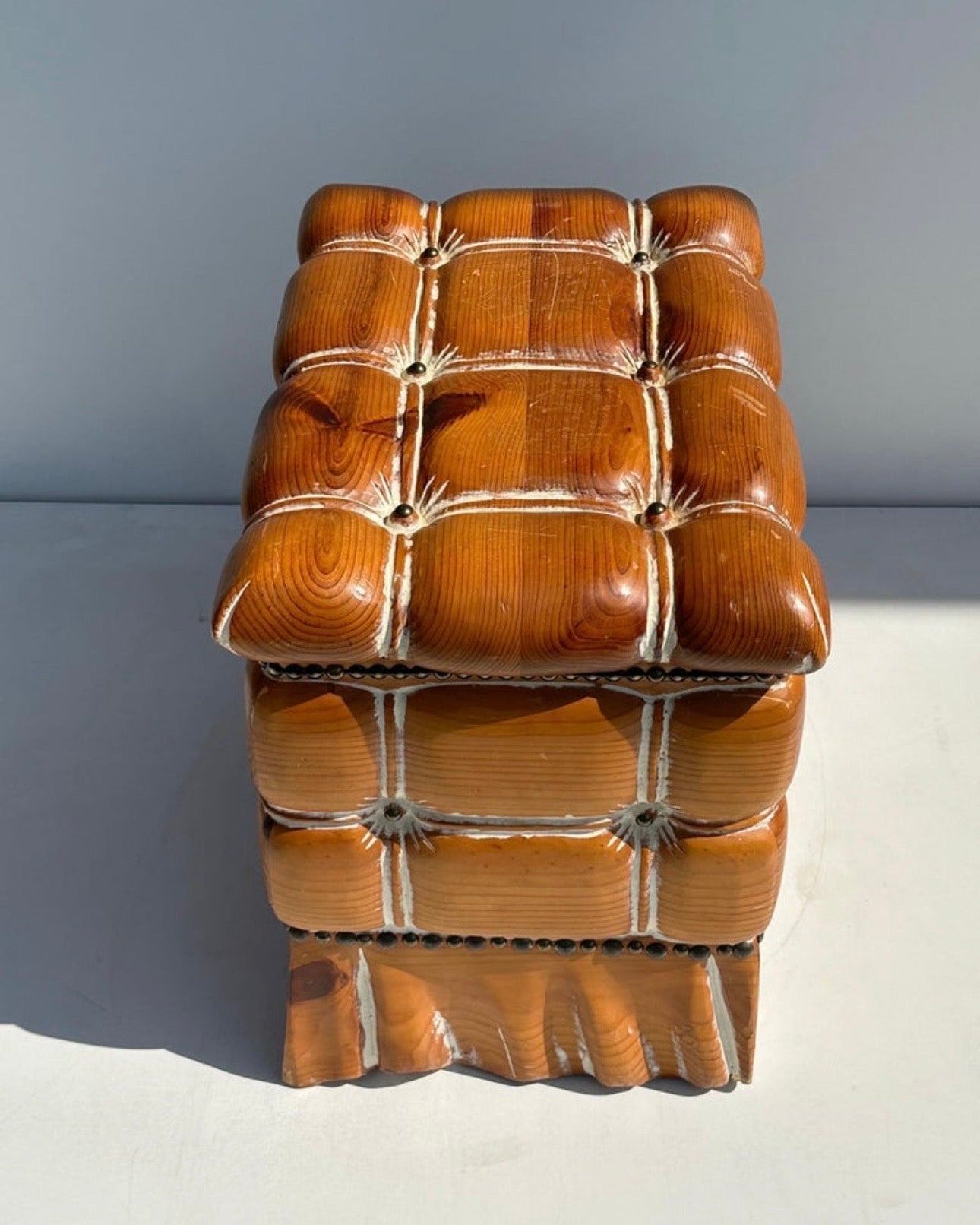 Knotty Pine Trunk circa 1970's