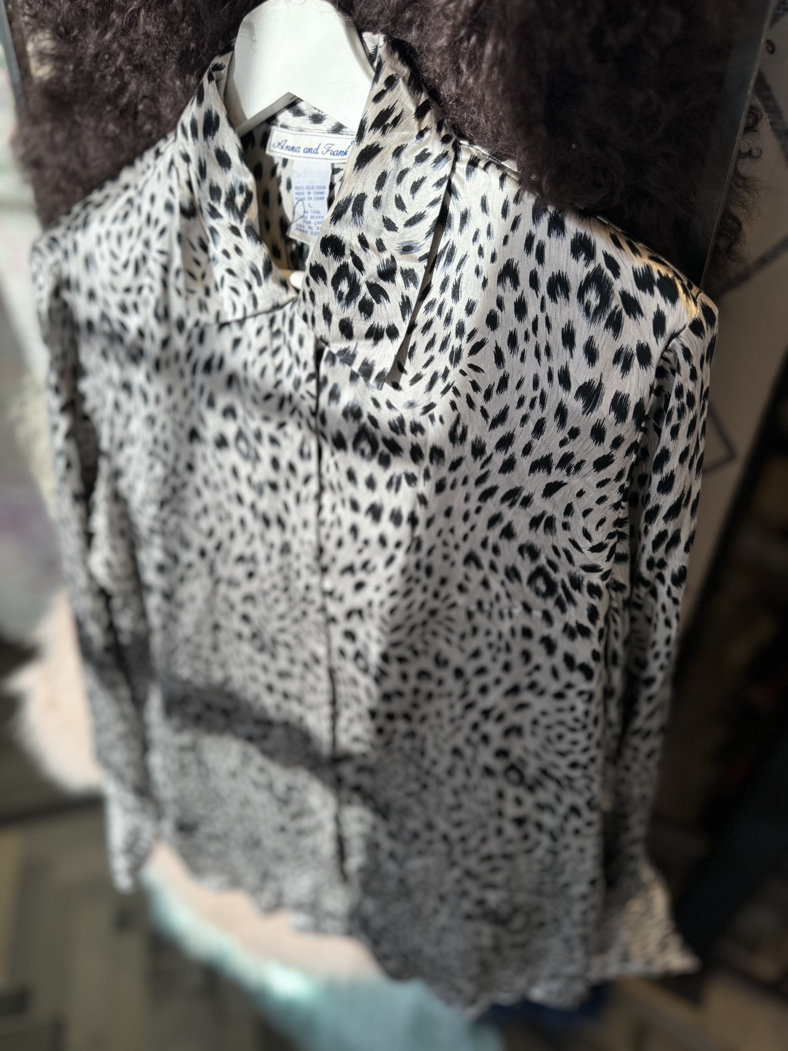 Anna & Frank Leopard Print Blouse