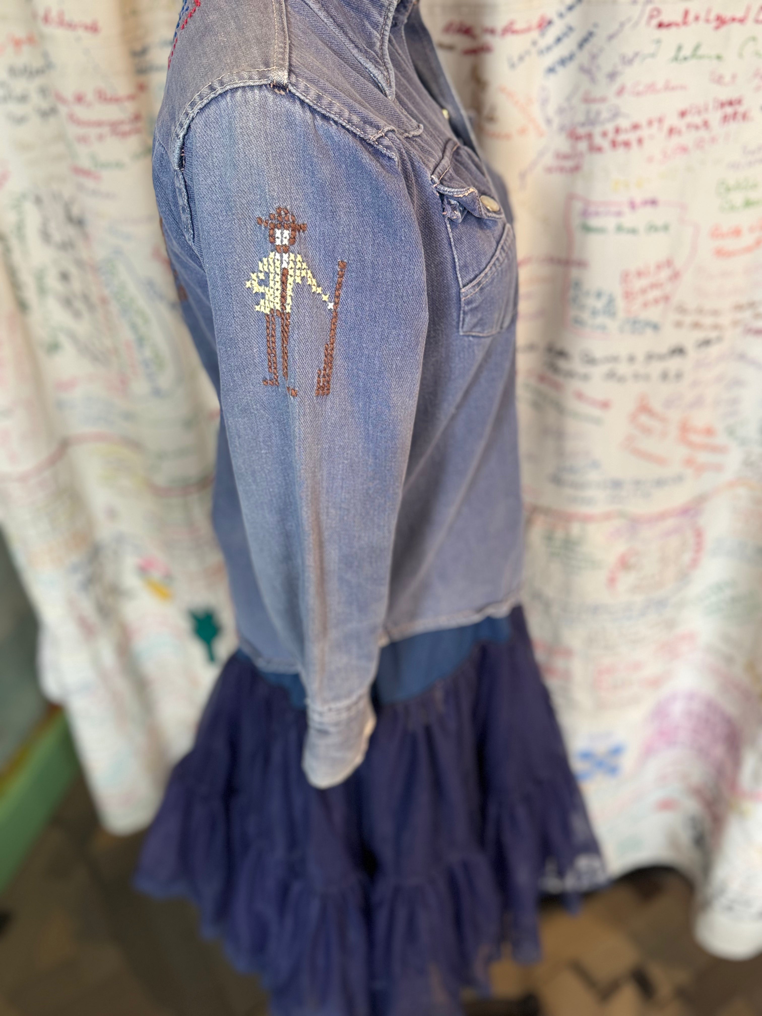Bicentennial Denim Shirt Jacket
