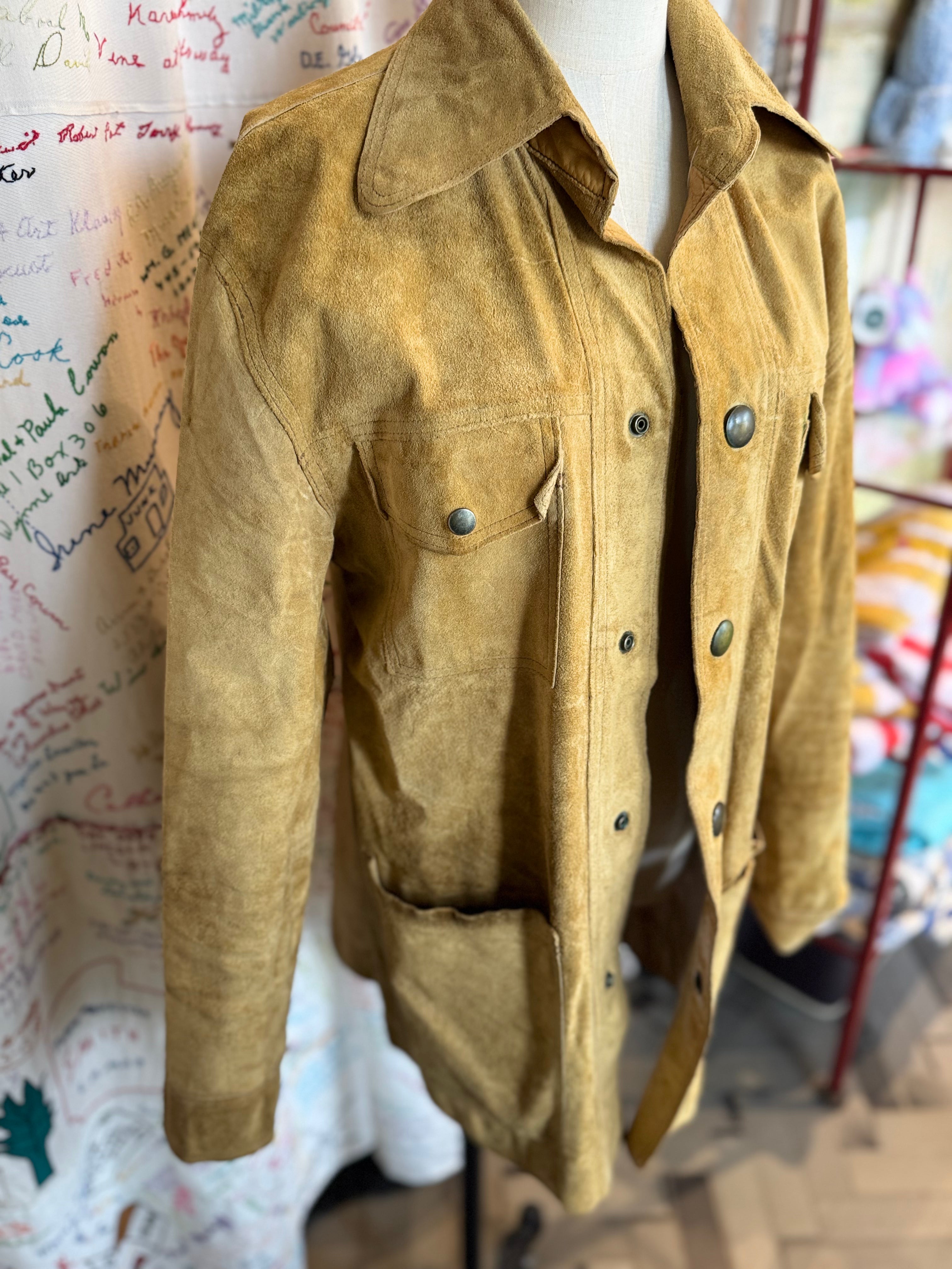 Reversible Leather Suede Jacket
