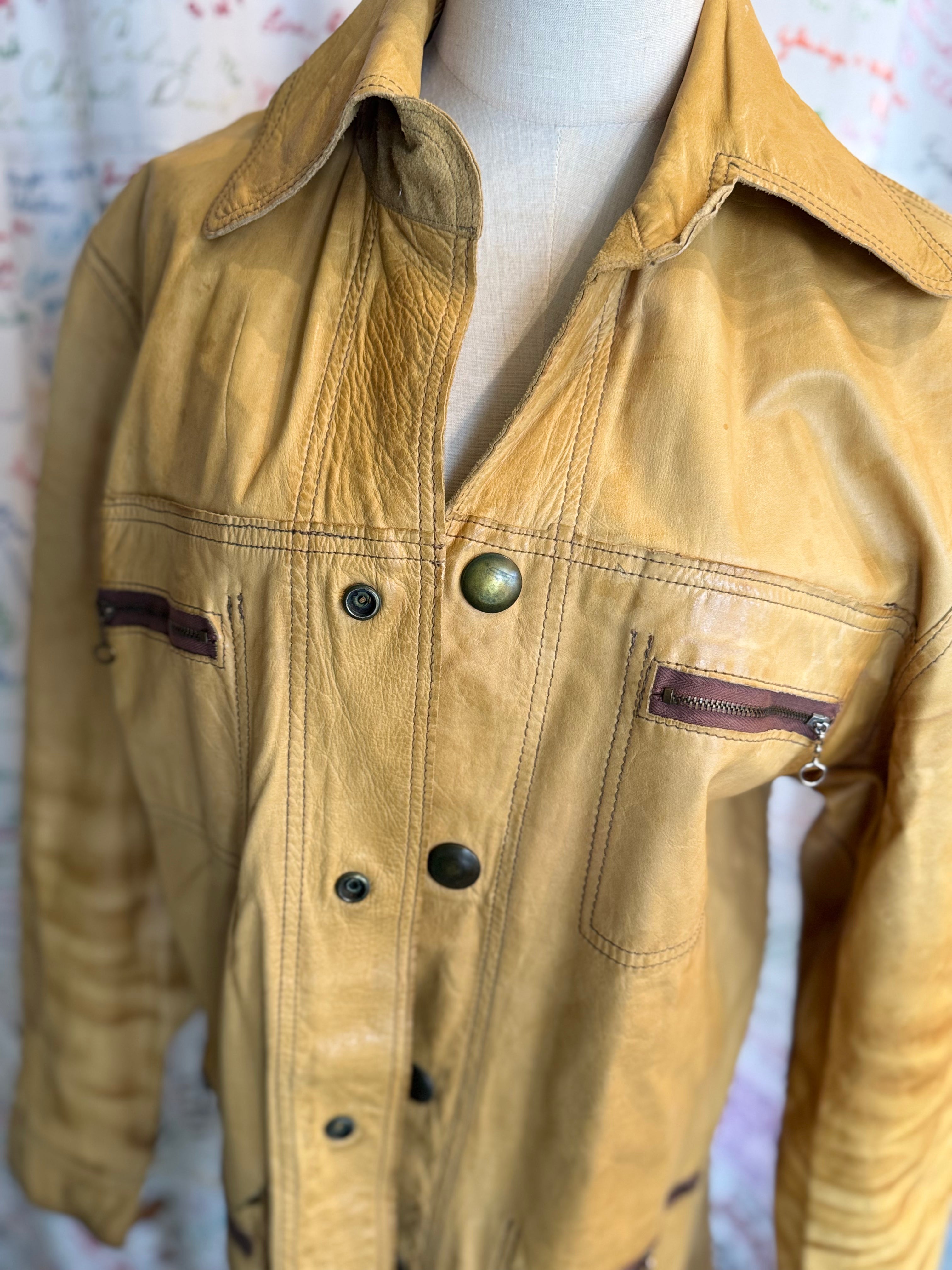 Reversible Leather Suede Jacket