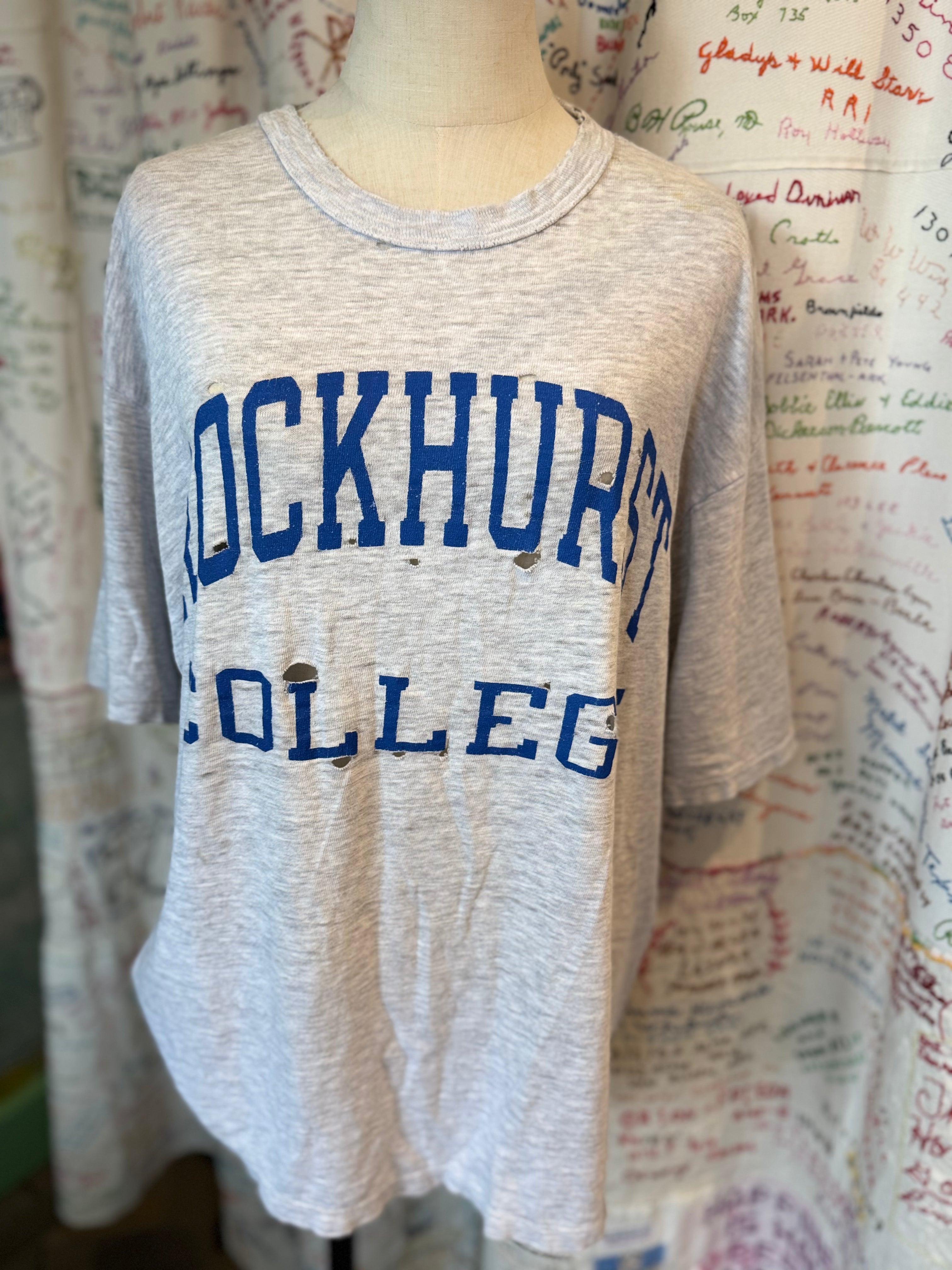 Rockhurst College Distressed Tee