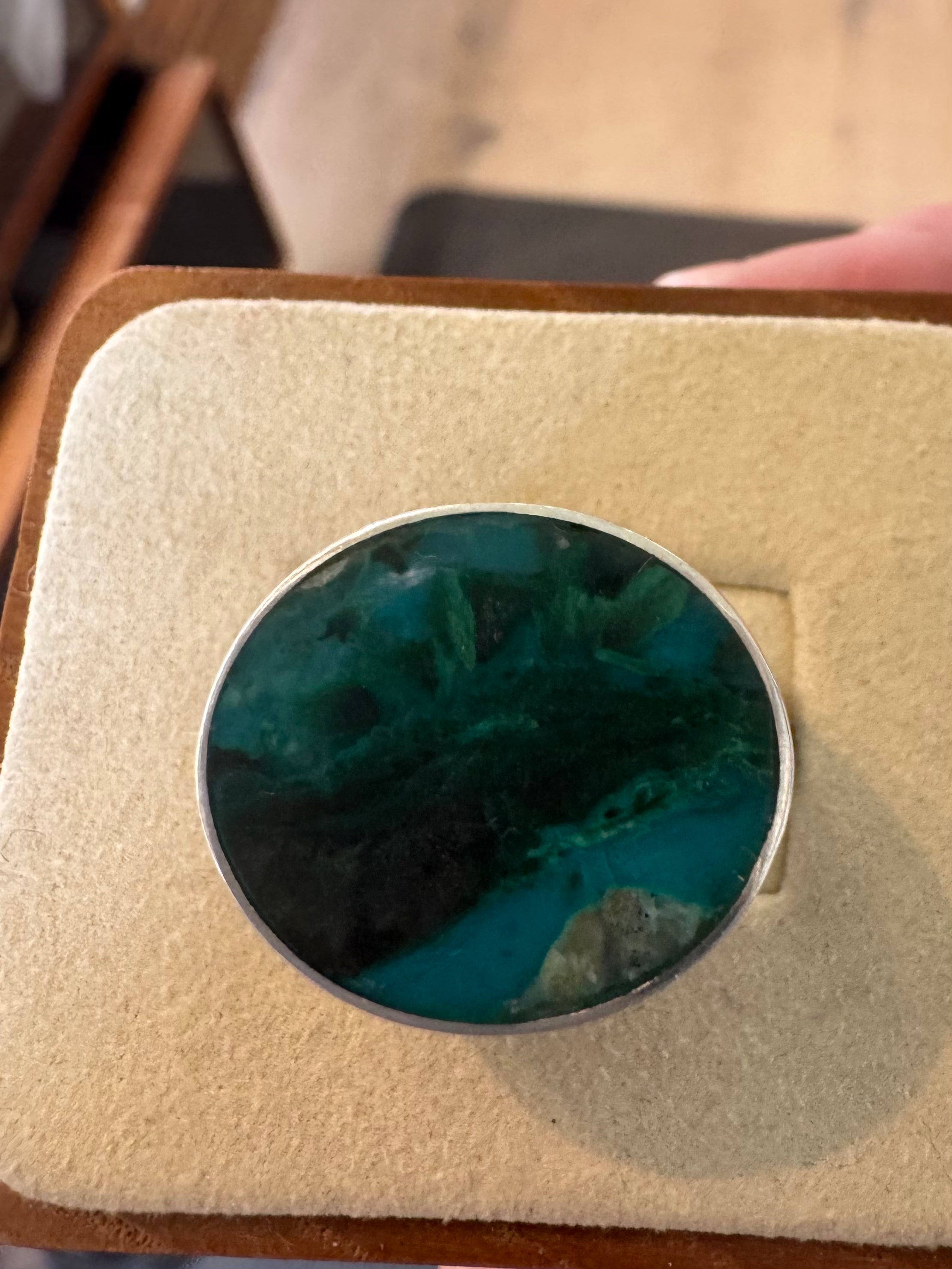 LARGE SILVER SIGNET RING by Young In The Mountains