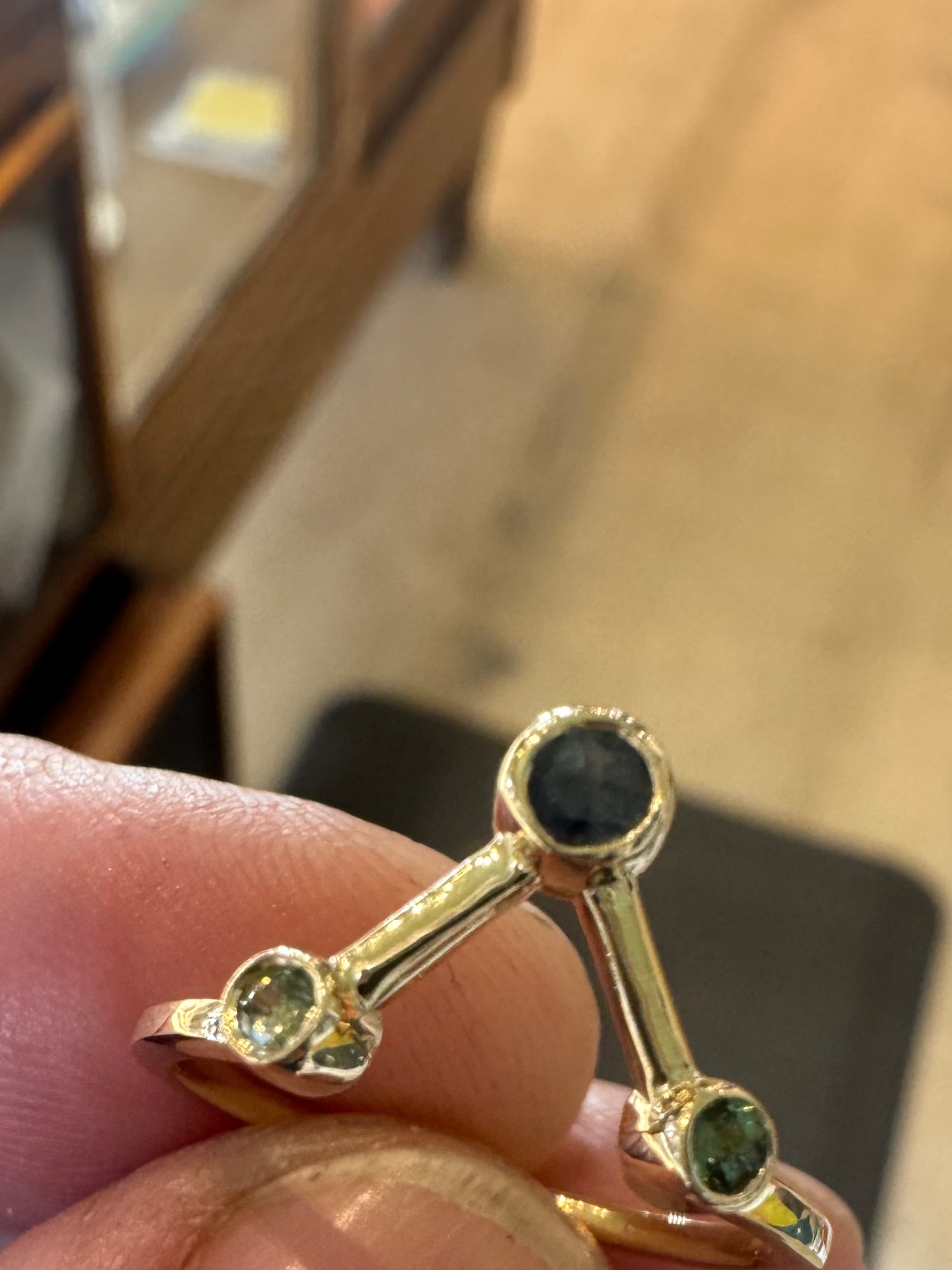 ROWEN RING + MONTANA SAPPHIRE by Young In The Mountains