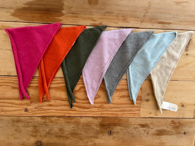 Newport Recycled Cashmere Triangle Scarf