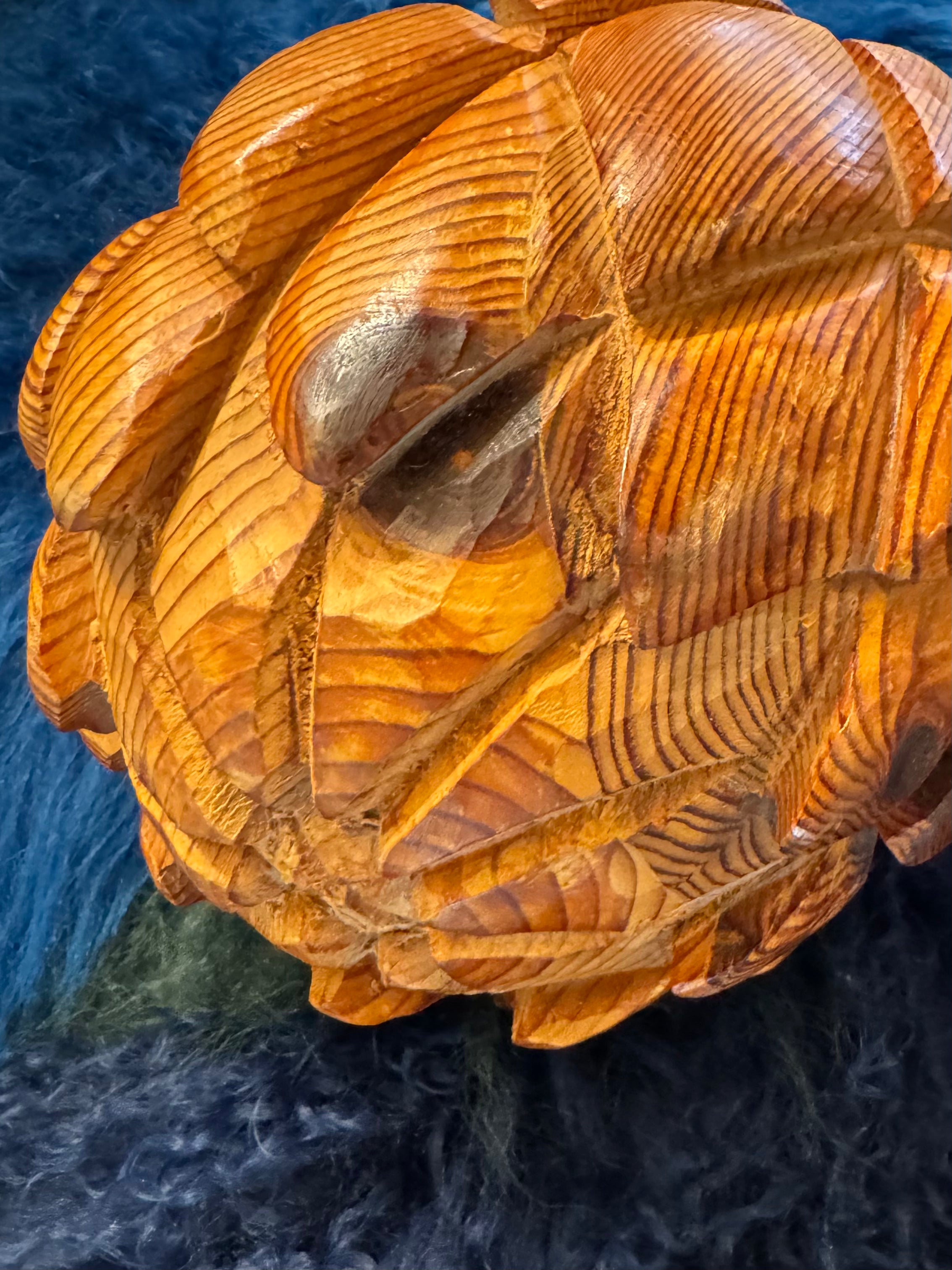 Large Wooden Artichoke