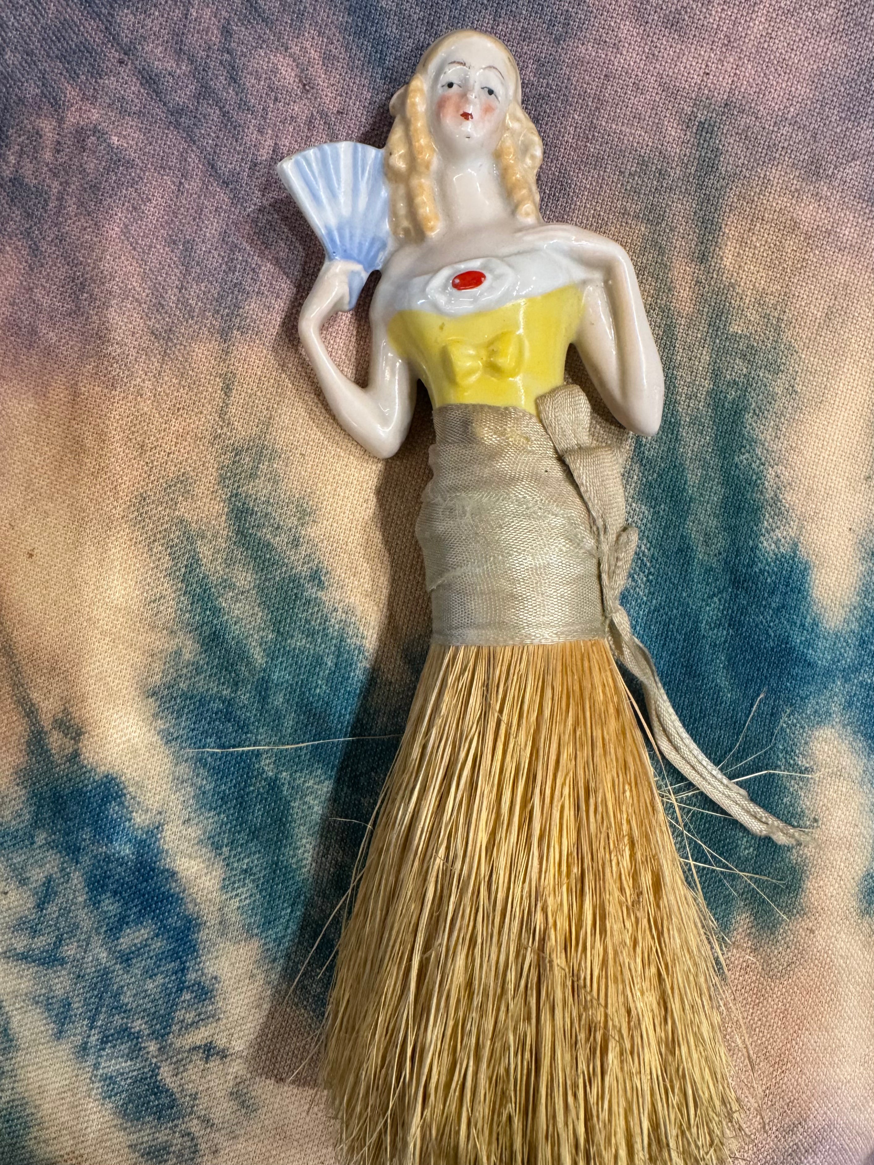 Brush Doll with Curls