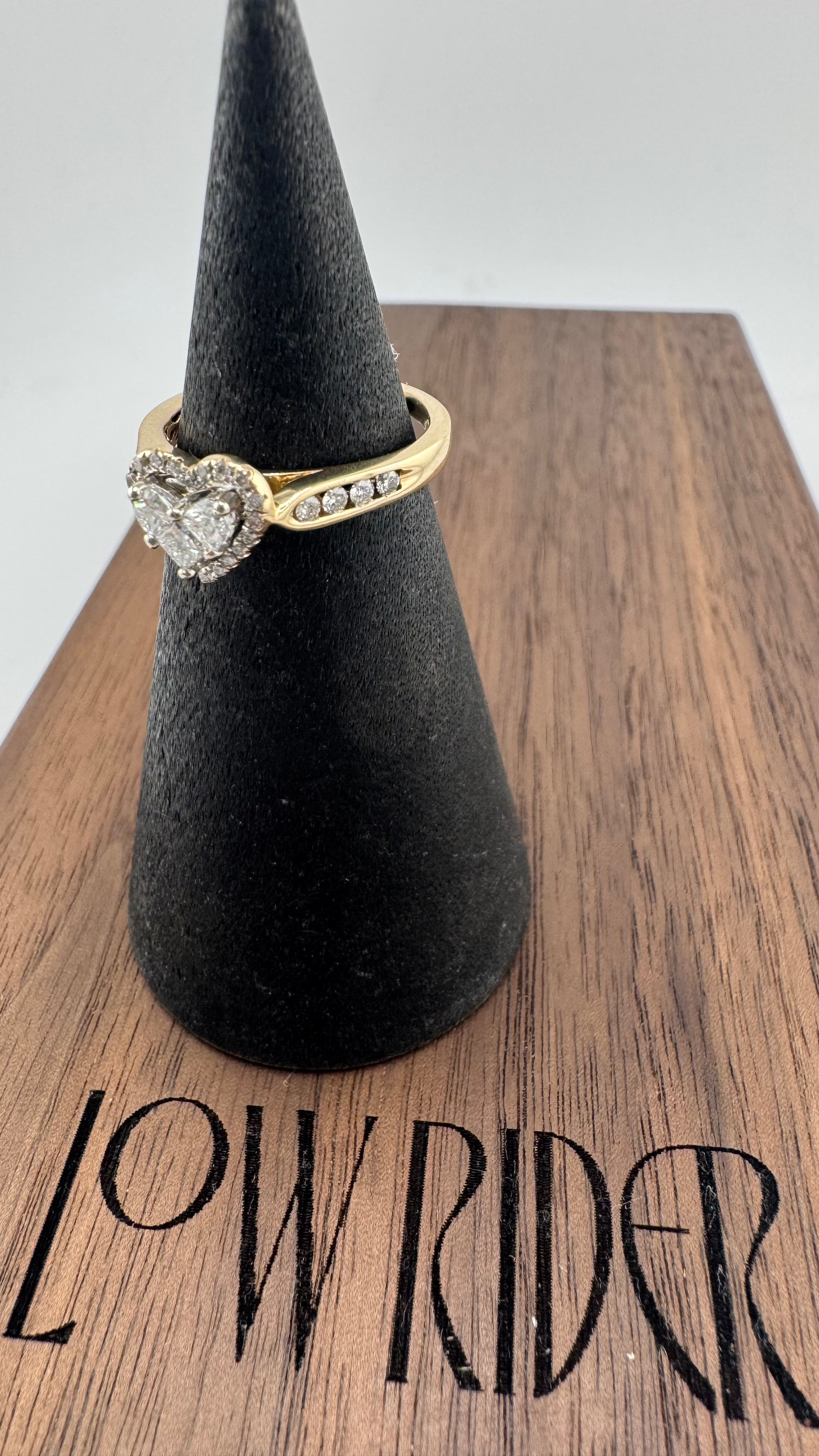 Be My Valentine Vintage Diamond Ring