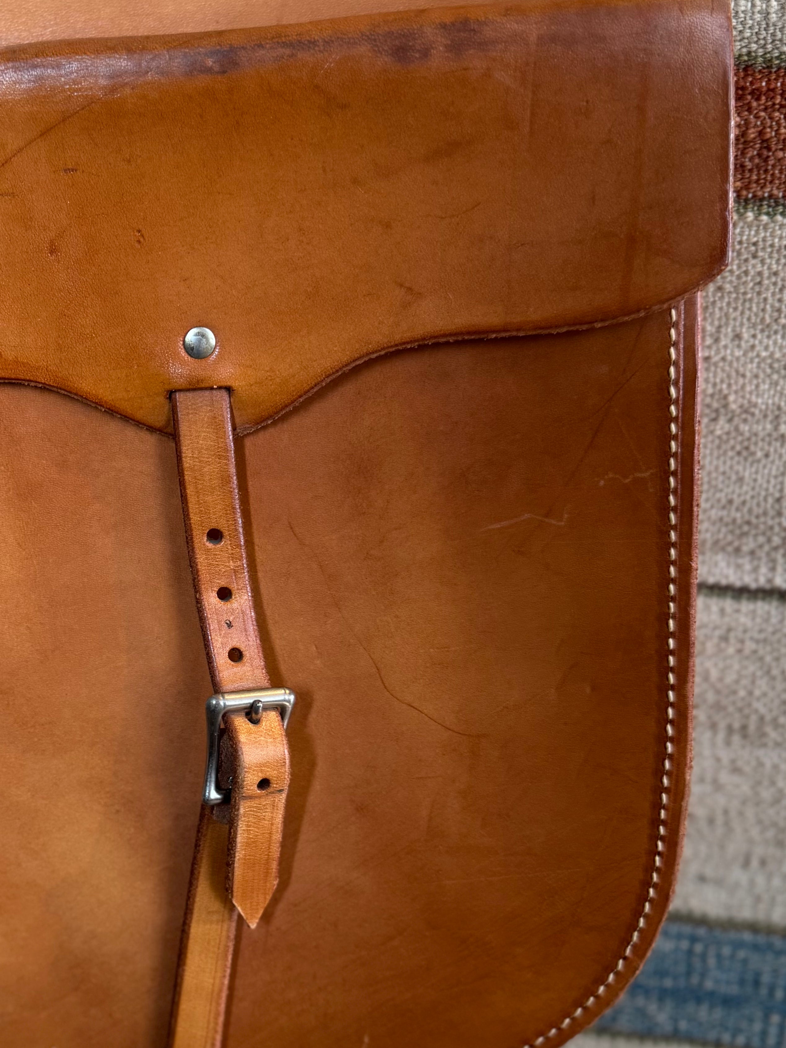 Leather Saddle Bags