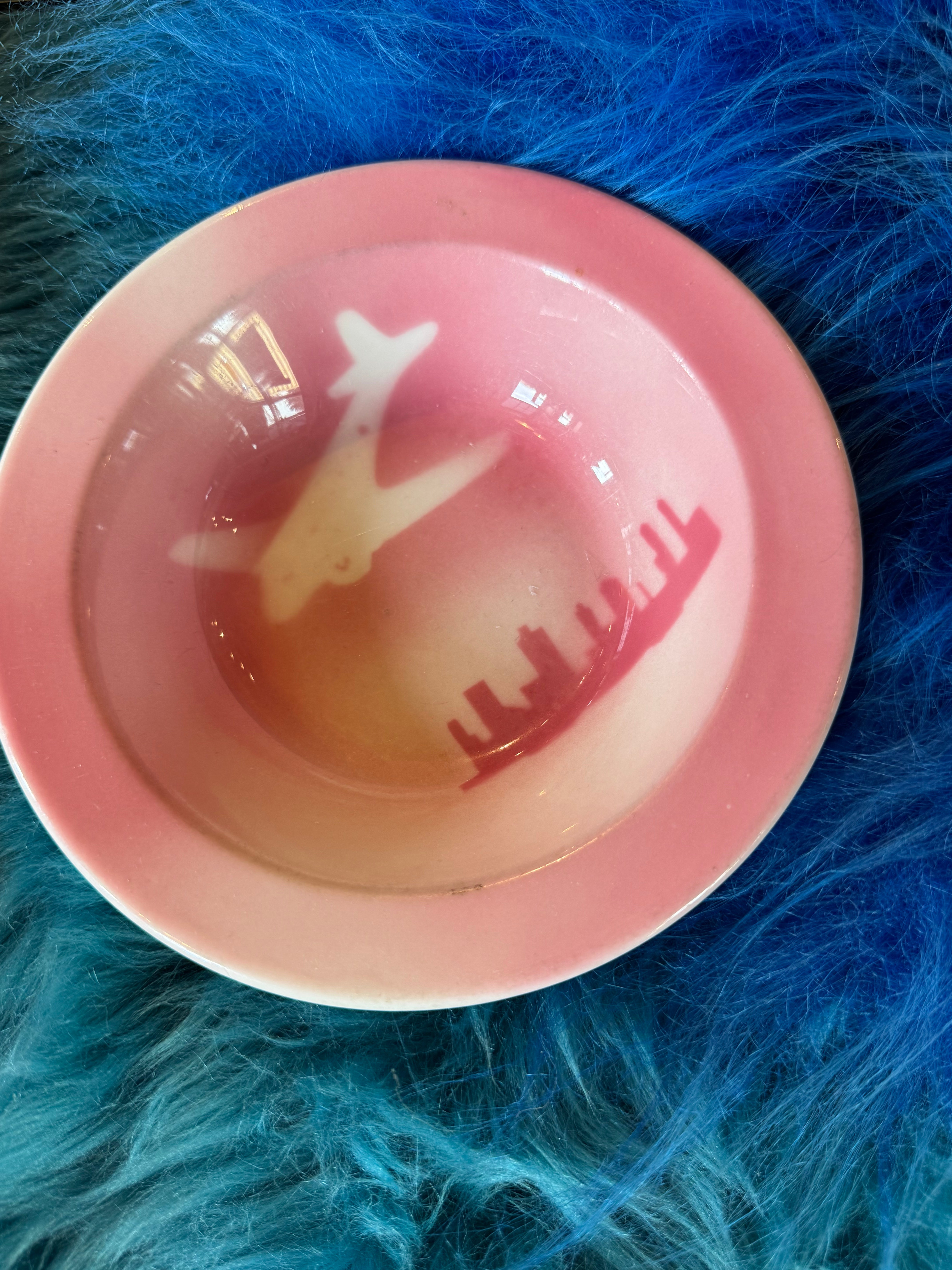 Pink Airplane Bowl