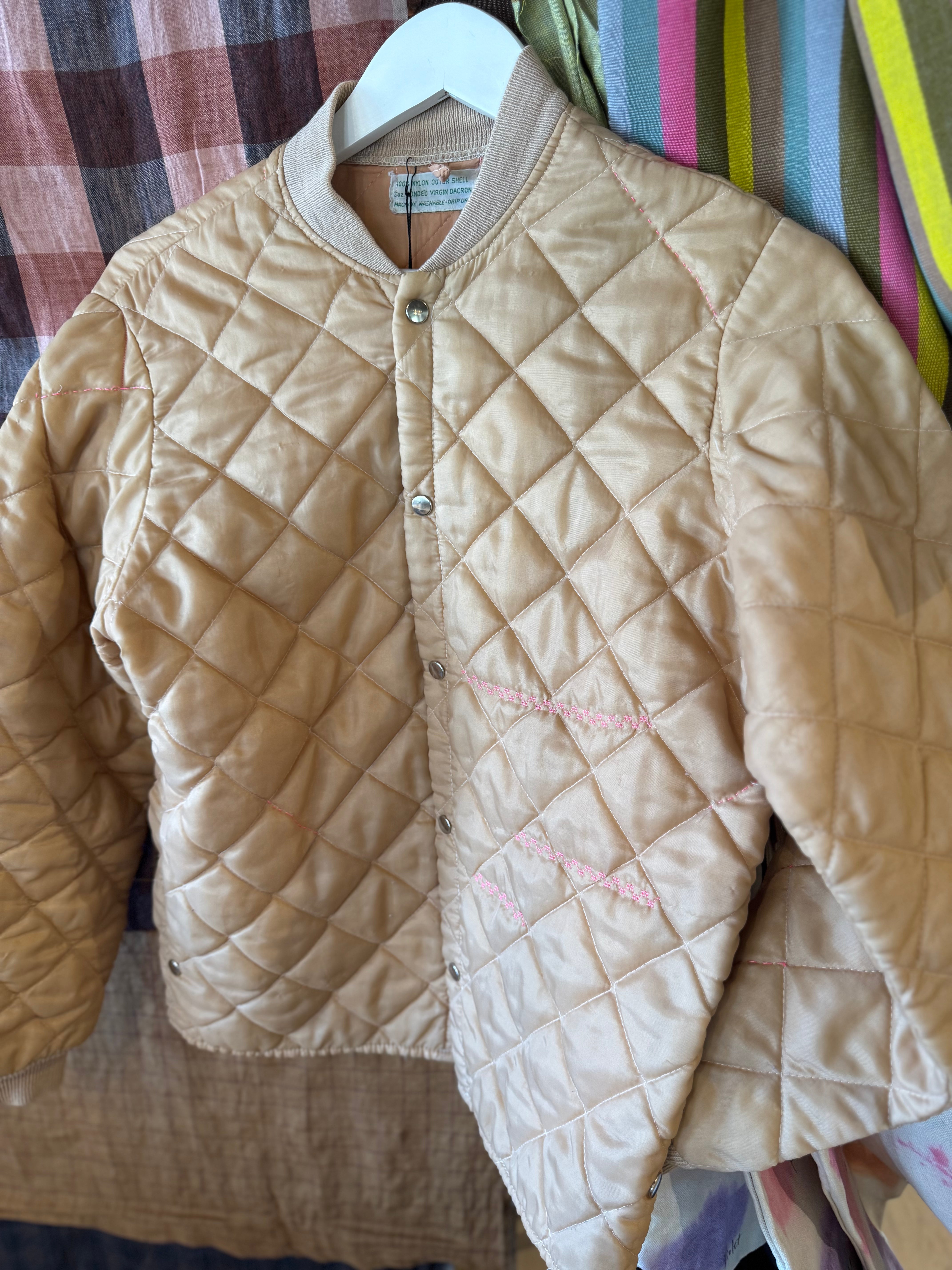 60's Peach Thermal Jacket