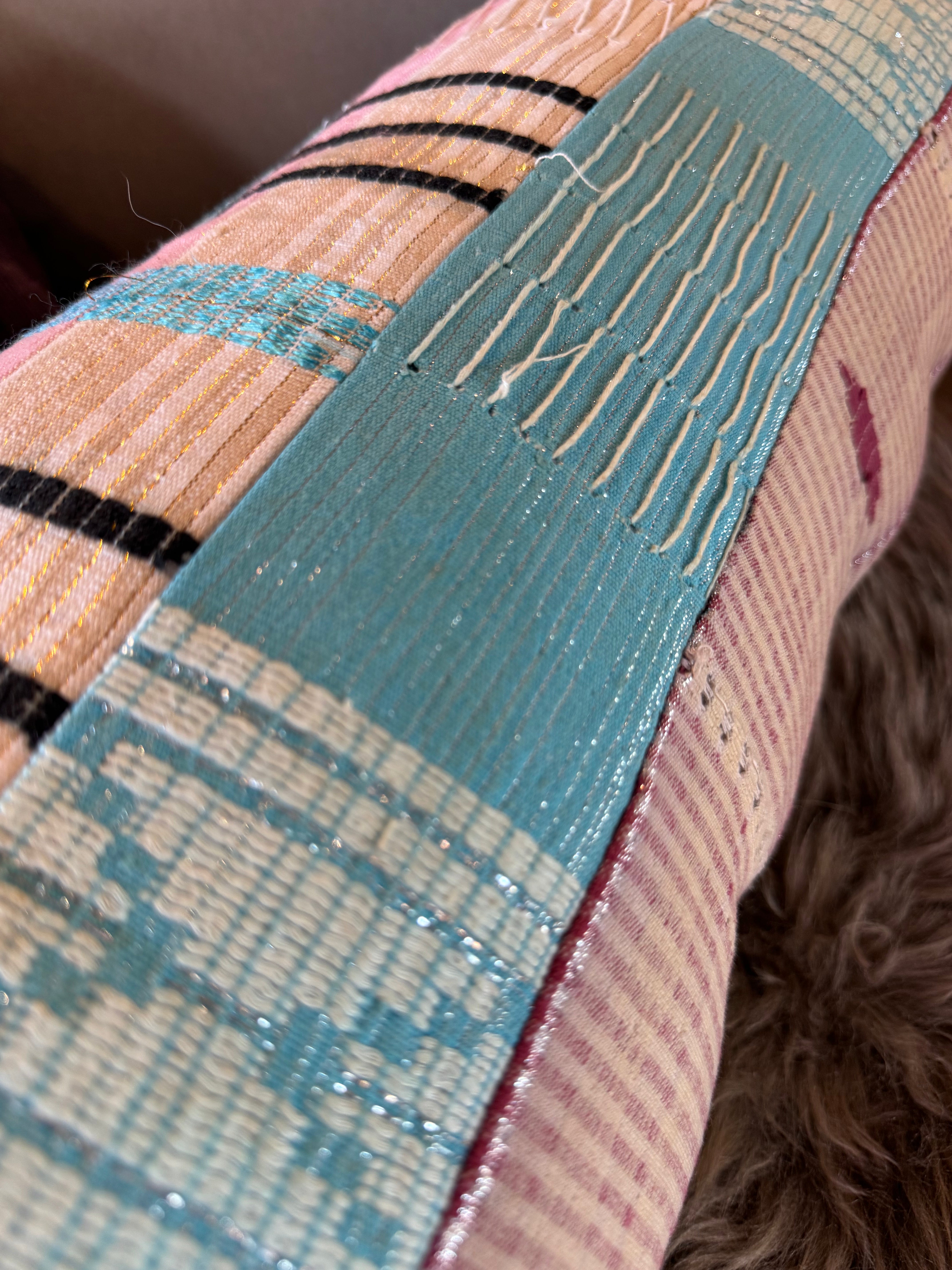 esc. kente cloth 27x10 lumbar