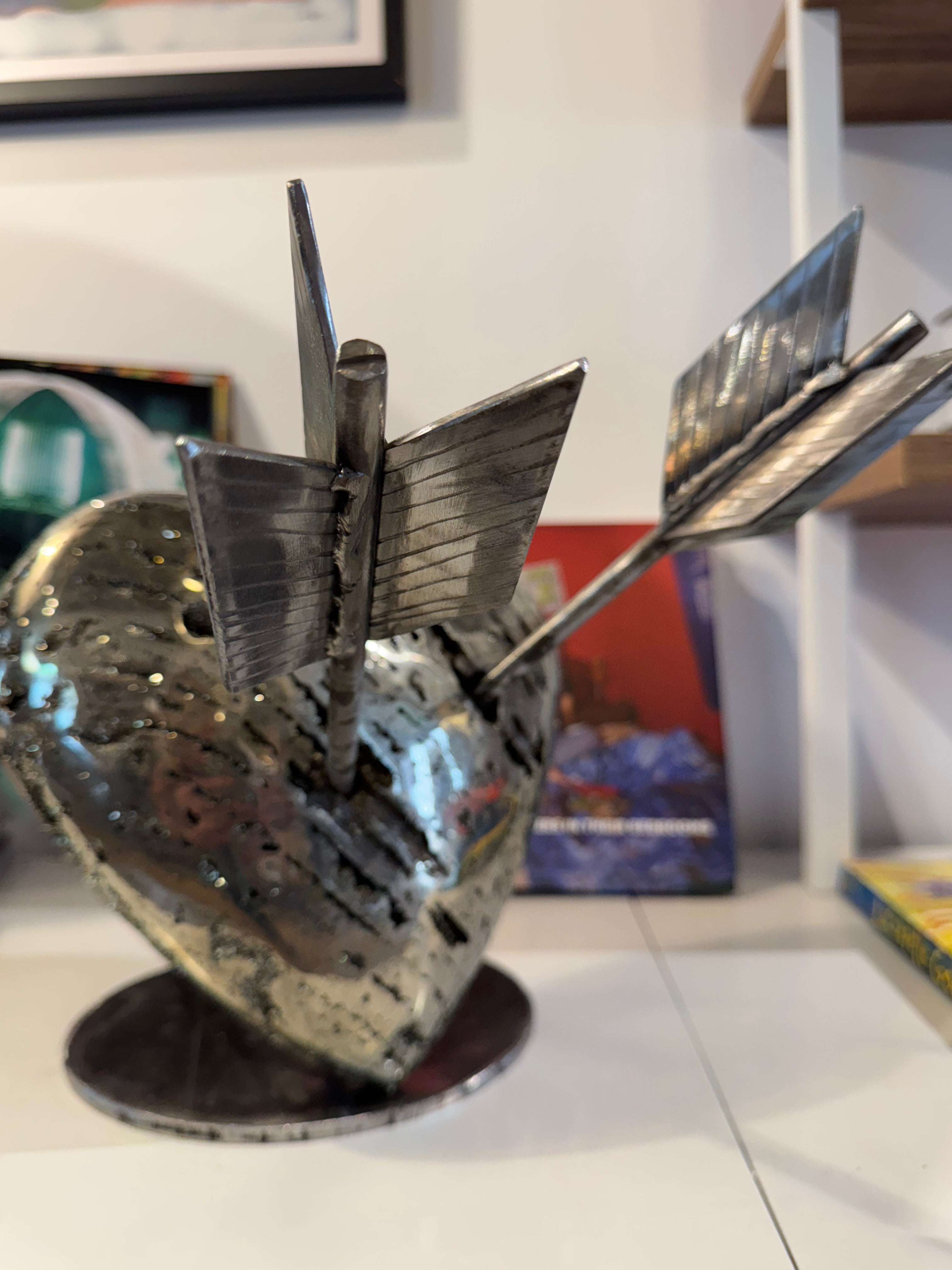 Pyrite Heart + Arrows by Jeremy Ragland