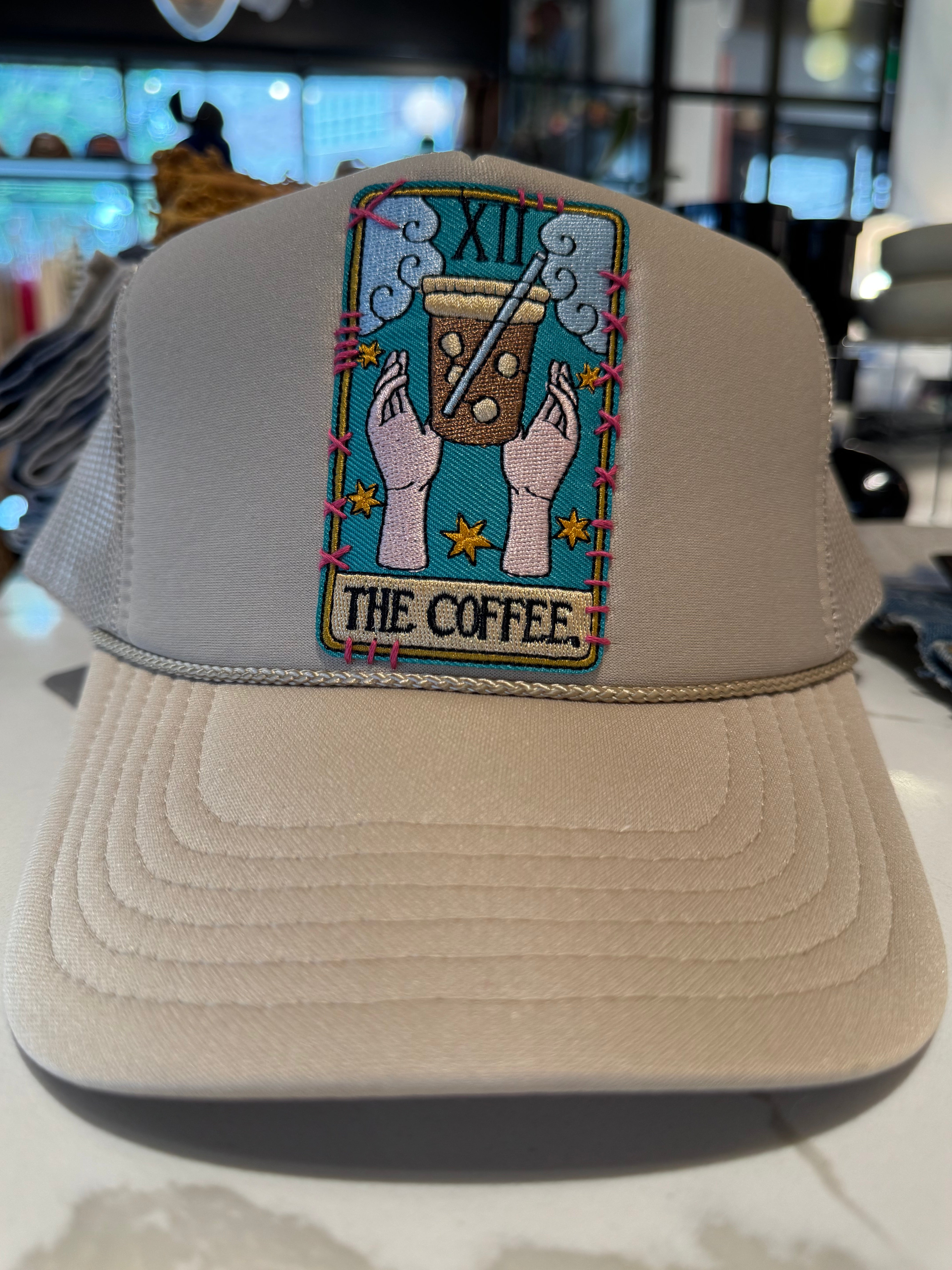 Custom Trucker Hat by Low Rider "The Coffee"