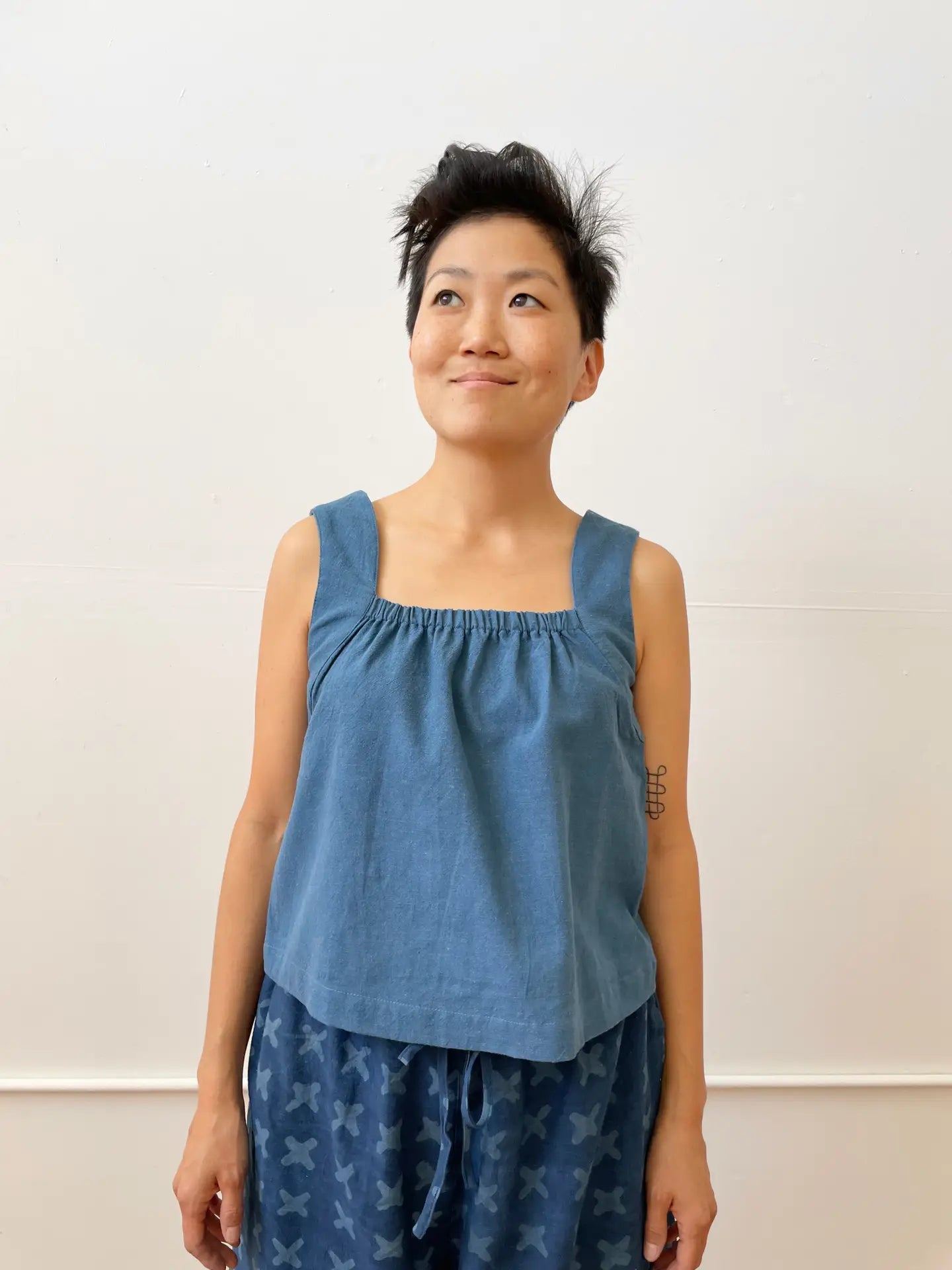 Louise Tank Handwoven Cotton Tank