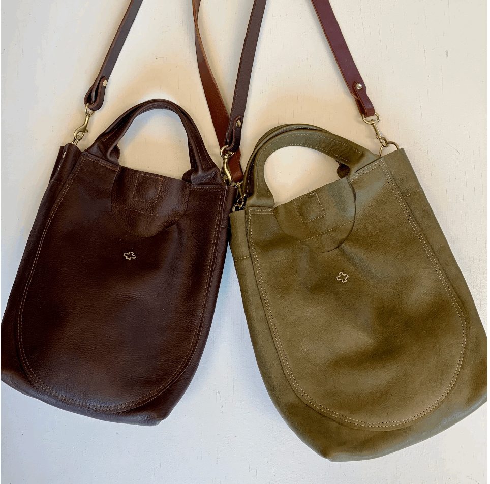 by elke Morgan Cross Body: Olive