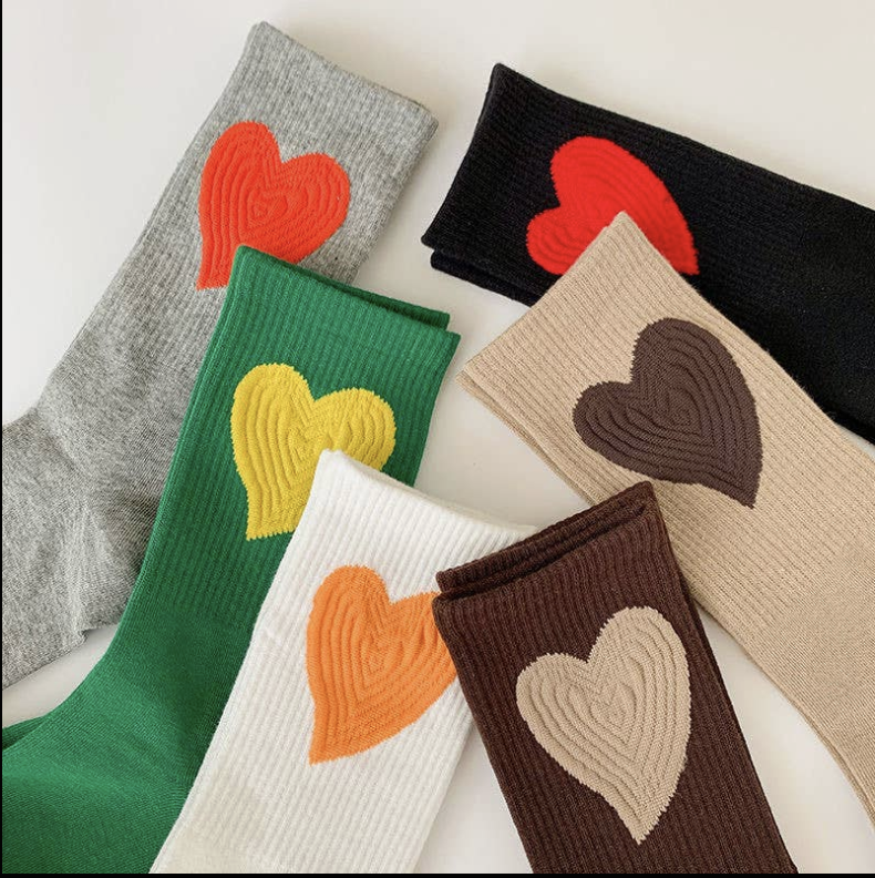 Heart Socks